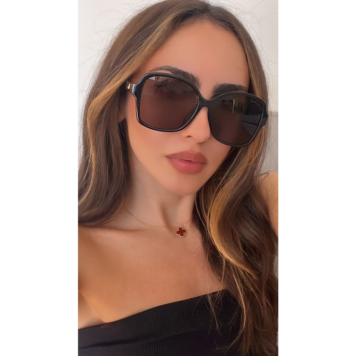 Gucci NEW Gucci GG0765SA Black Marmont Butterfly Sunglasses Size ONE SIZE - 2 Thumbnail