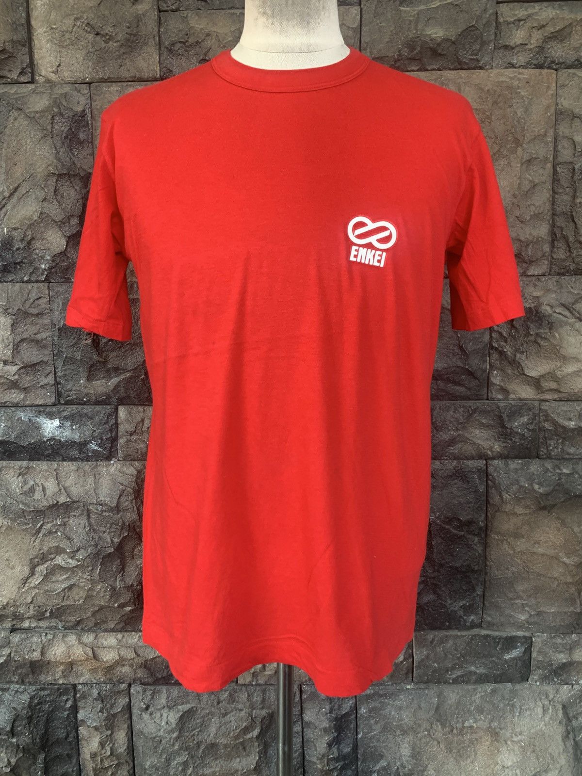 Japanese Brand × Vintage Vintage Enkei Japanese Auto Accessories T shirt Size US M / EU 48-50 / 2 - 3 Thumbnail