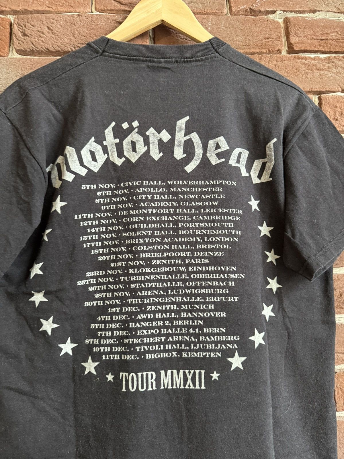 Band Tees Rare Motorhead England Vintage Metal Band Tee 00s Grail Y2K Size US M / EU 48-50 / 2 - 4 Thumbnail