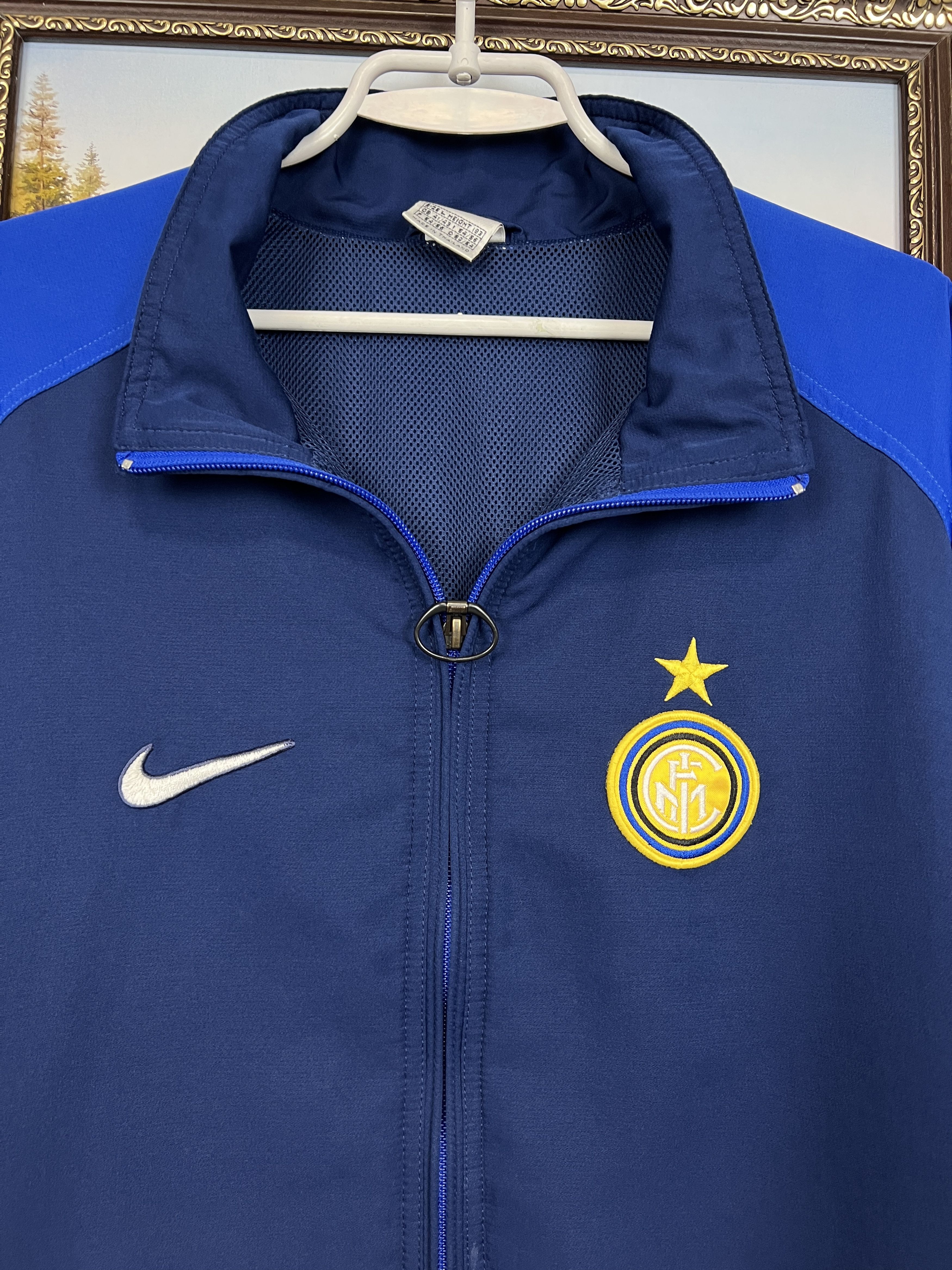 Nike Vintage Nike Inter Milan Football Suit Set Jacket Pants Size US L / EU 52-54 / 3 - 3 Thumbnail