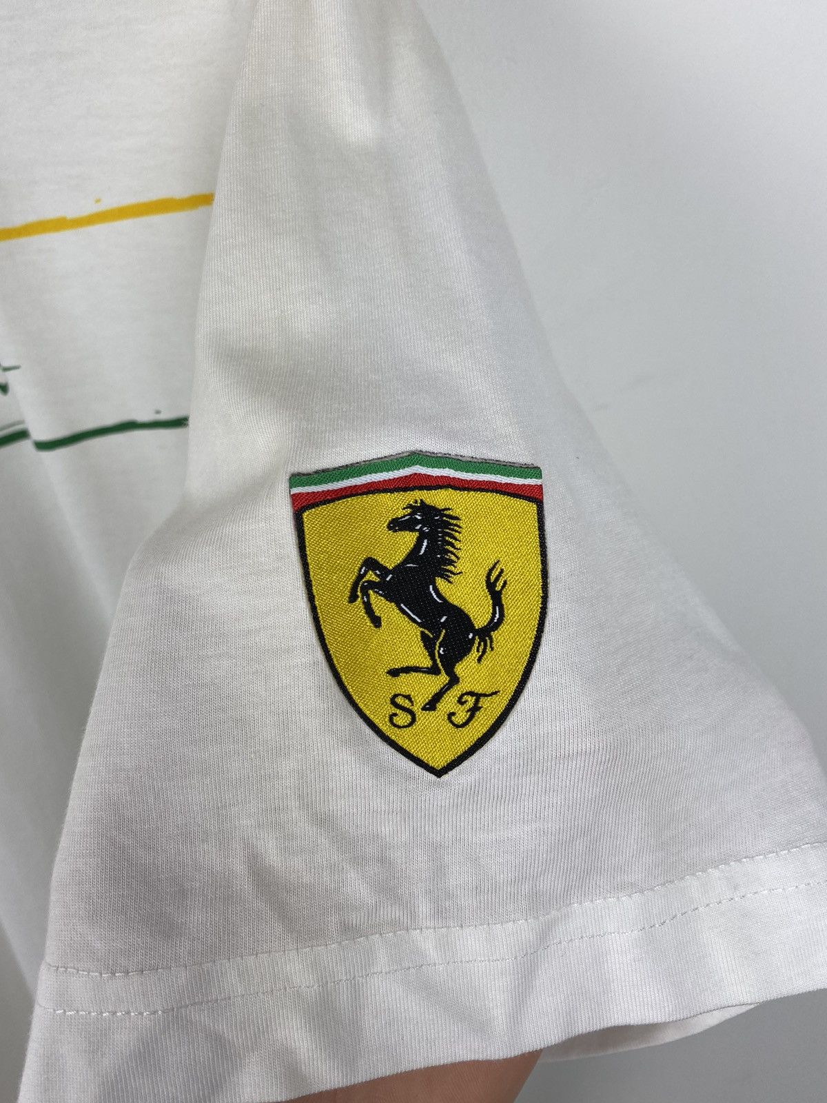 Puma Puma Ferrari Felipe Massa Brasil Polo Shirt F1 BMW Audi Size US XL / EU 56 / 4 - 3 Thumbnail