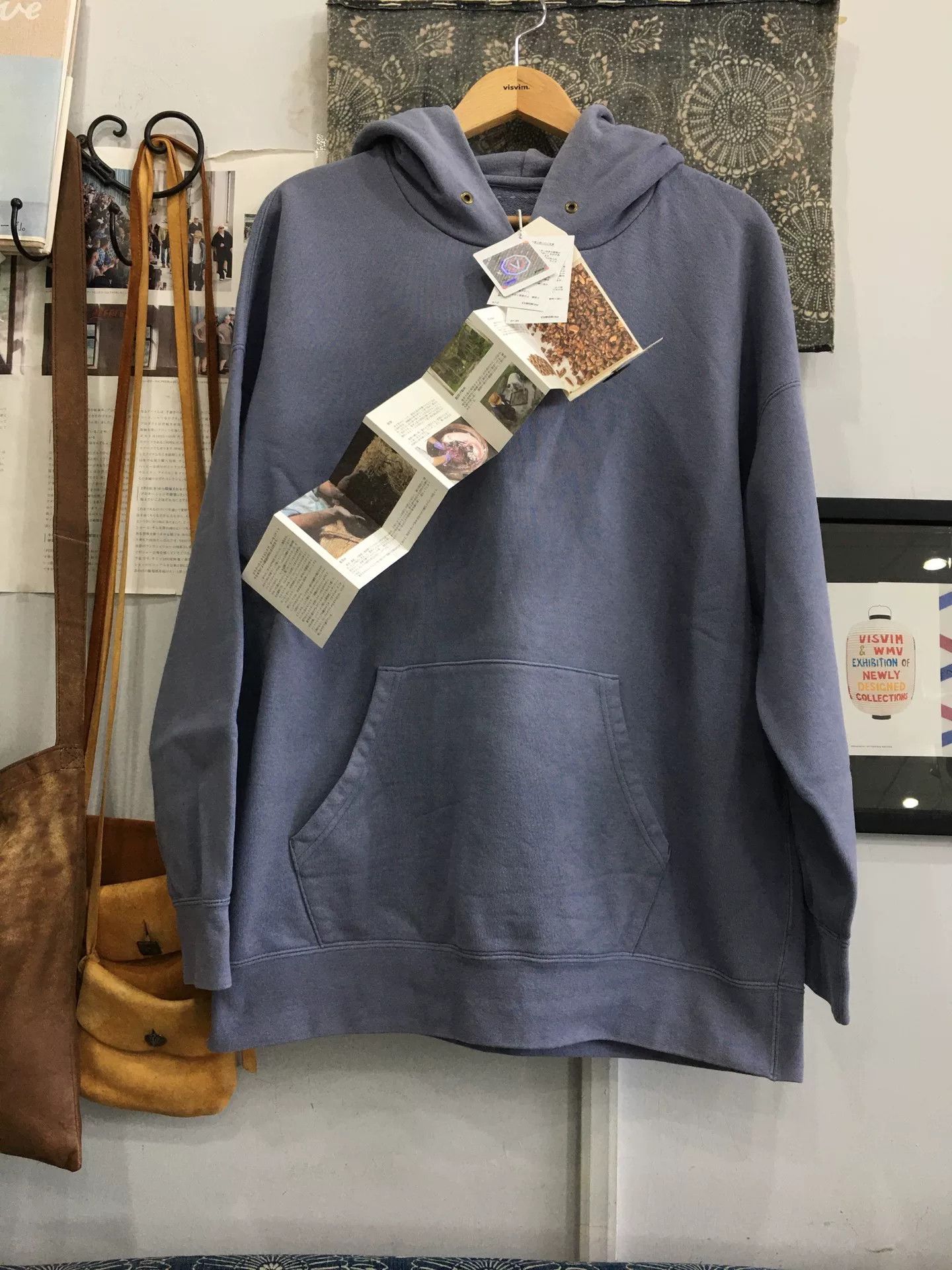 Visvim visvim 17aw jumbo hoodie in blue Size US L / EU 52-54 / 3 - 1 Thumbnail