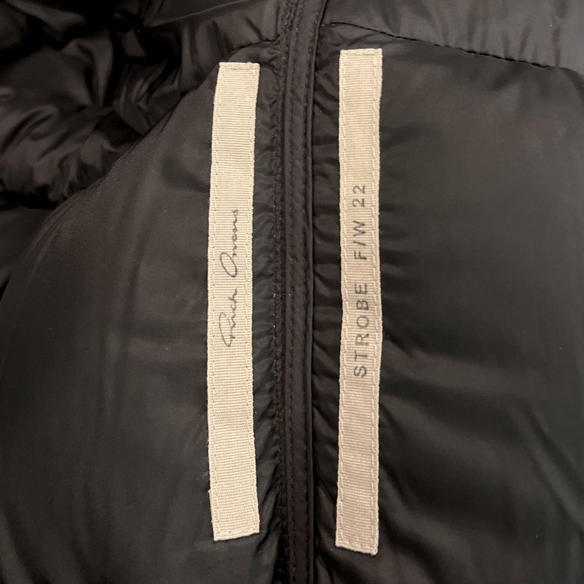 Rick Owens $2725 Rick Owens Strobe Down Puffer Bomber Jacket Size US S / EU 44-46 / 1 - 8 Thumbnail