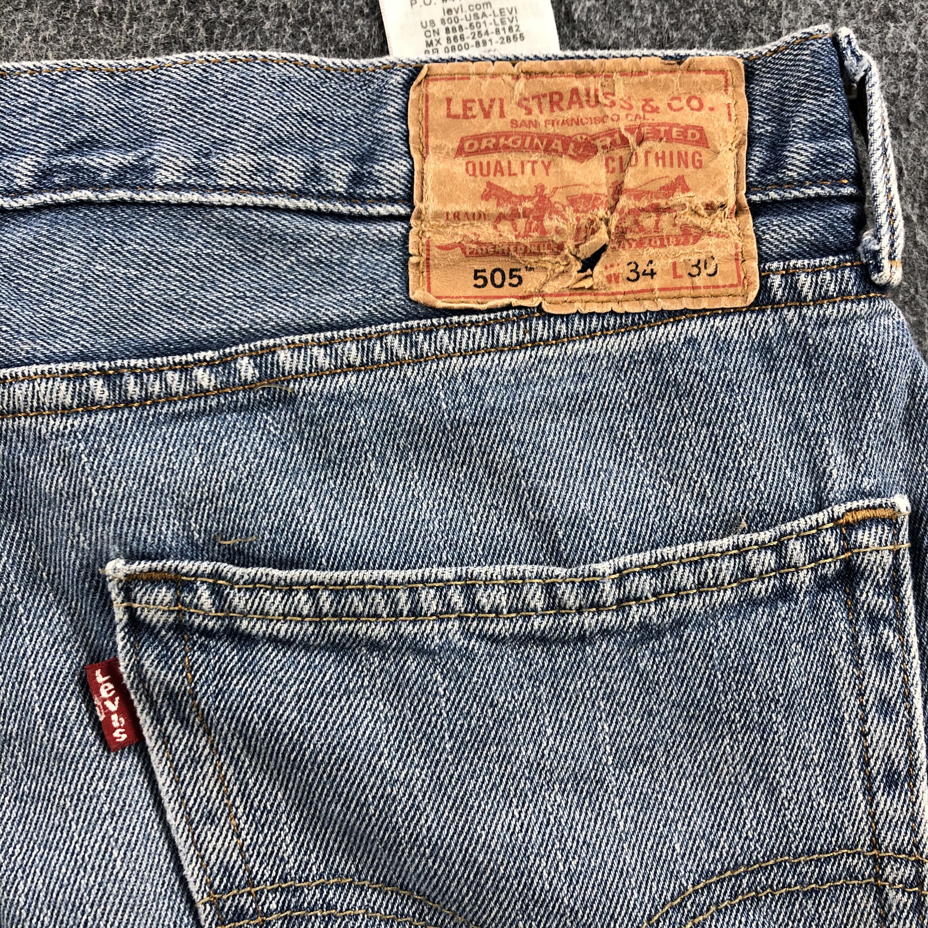 Levi's Vintage Levis 505 Jeans- J1320 Size US 36 / EU 52 - 5 Thumbnail