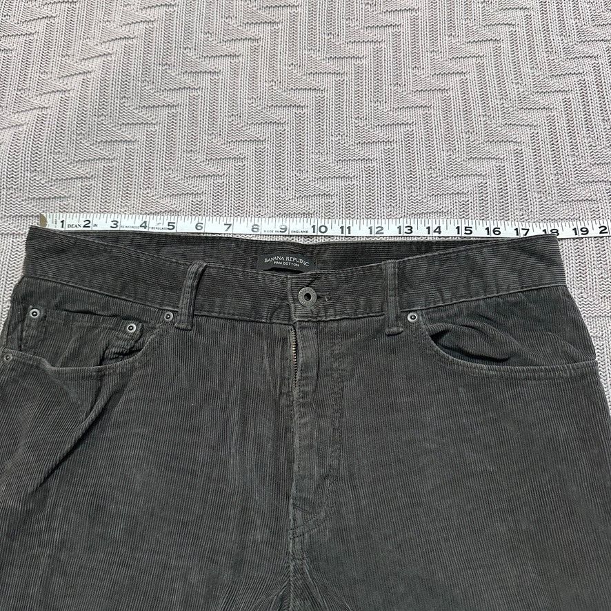 Banana Republic Banana Republic gray pima cotton corduroy pants size 35 Size US 35 - 6 Thumbnail