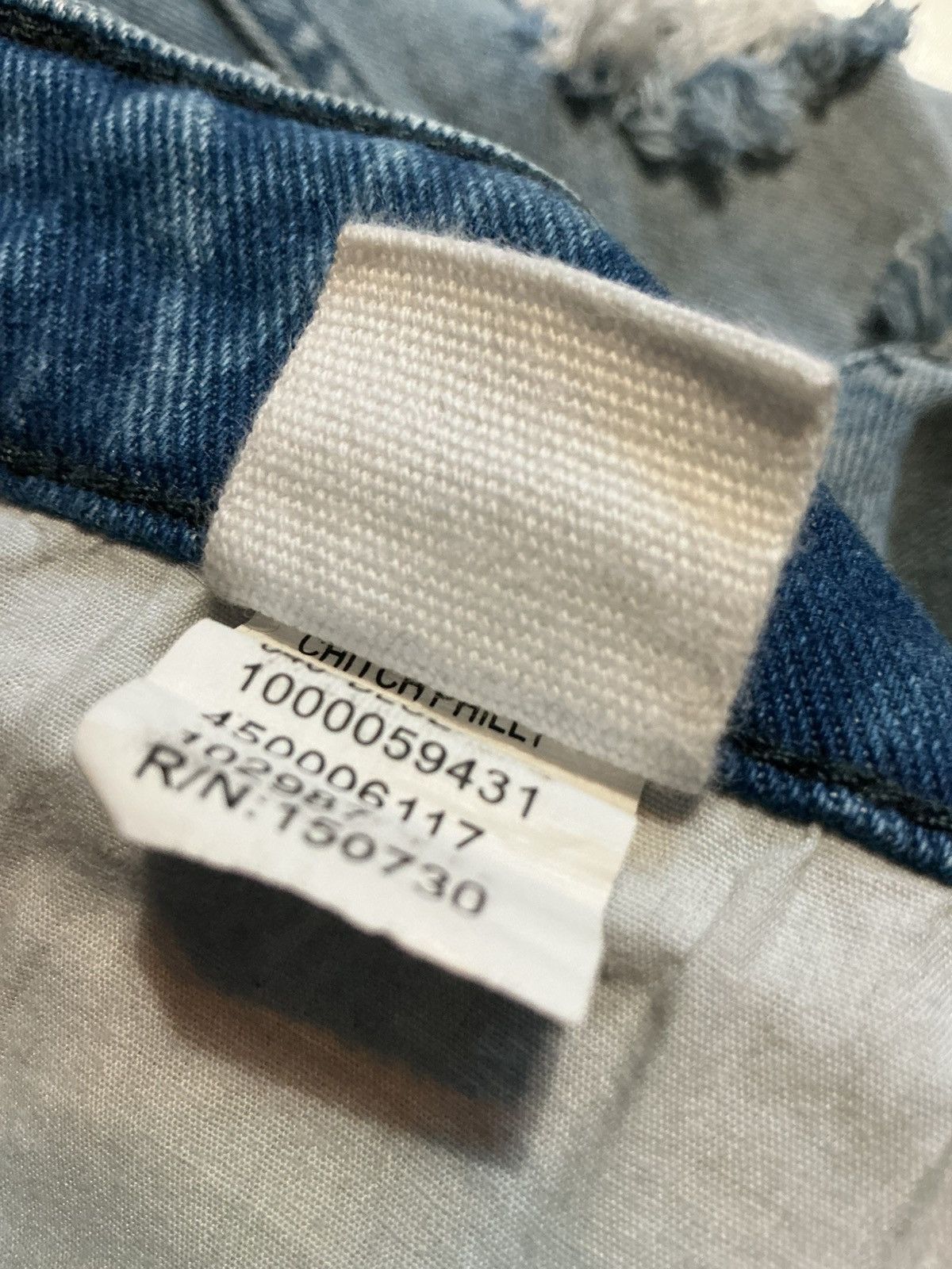 Ksubi $195 Ksubi Chitch Philly Distressed Button Fly Denim Jeans Size US 32 / EU 48 - 10 Thumbnail