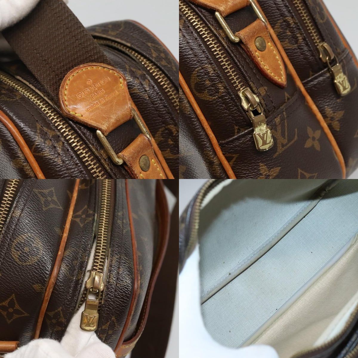 Louis Vuitton LOUIS VUITTON Monogram Reporter PM Shoulder Bag M45254 Size ONE SIZE - 11 Thumbnail