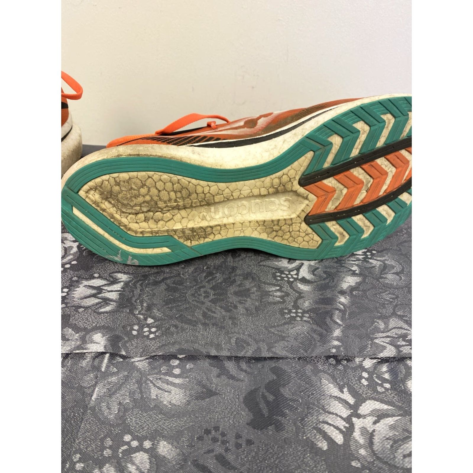 Saucony SAUCONY ENDORPHIN PRO 2 Running Sneakers 11.5 Orange Scarlet Men's Athletic Low Top S20687 Performance Size US 11 / EU 44 - 7 Thumbnail