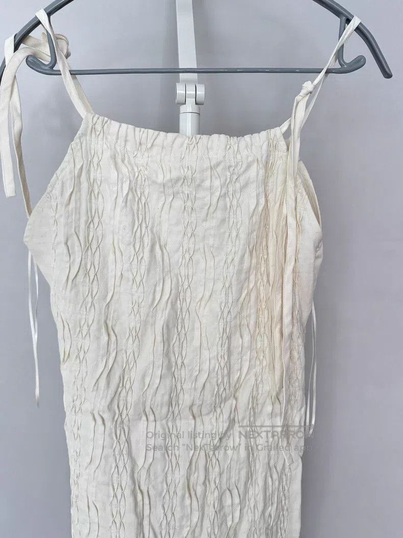Jil Sander Jil Sander size 34 Pleated Tencel dress Size S / US 4 / IT 40 - 2 Thumbnail