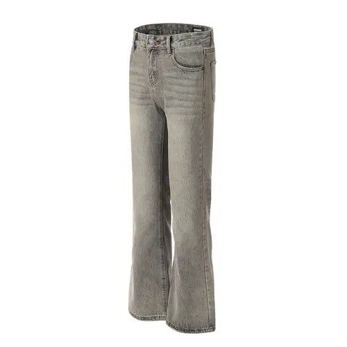 VIBE Men's hippie trend distressed washed flared jeans Size US 32 / EU 48 - 8 Thumbnail