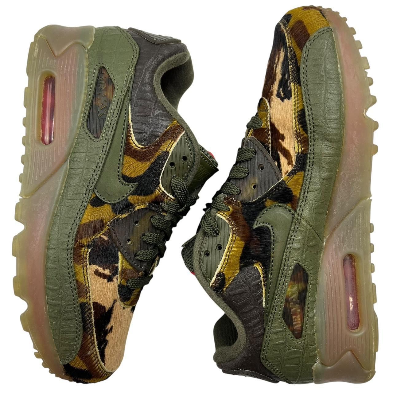Nike Nike Air Max 90 Croc Camo - Size US 6 / EU 38.5 / UK 5.5 Size US 6 / EU 39 - 3 Thumbnail