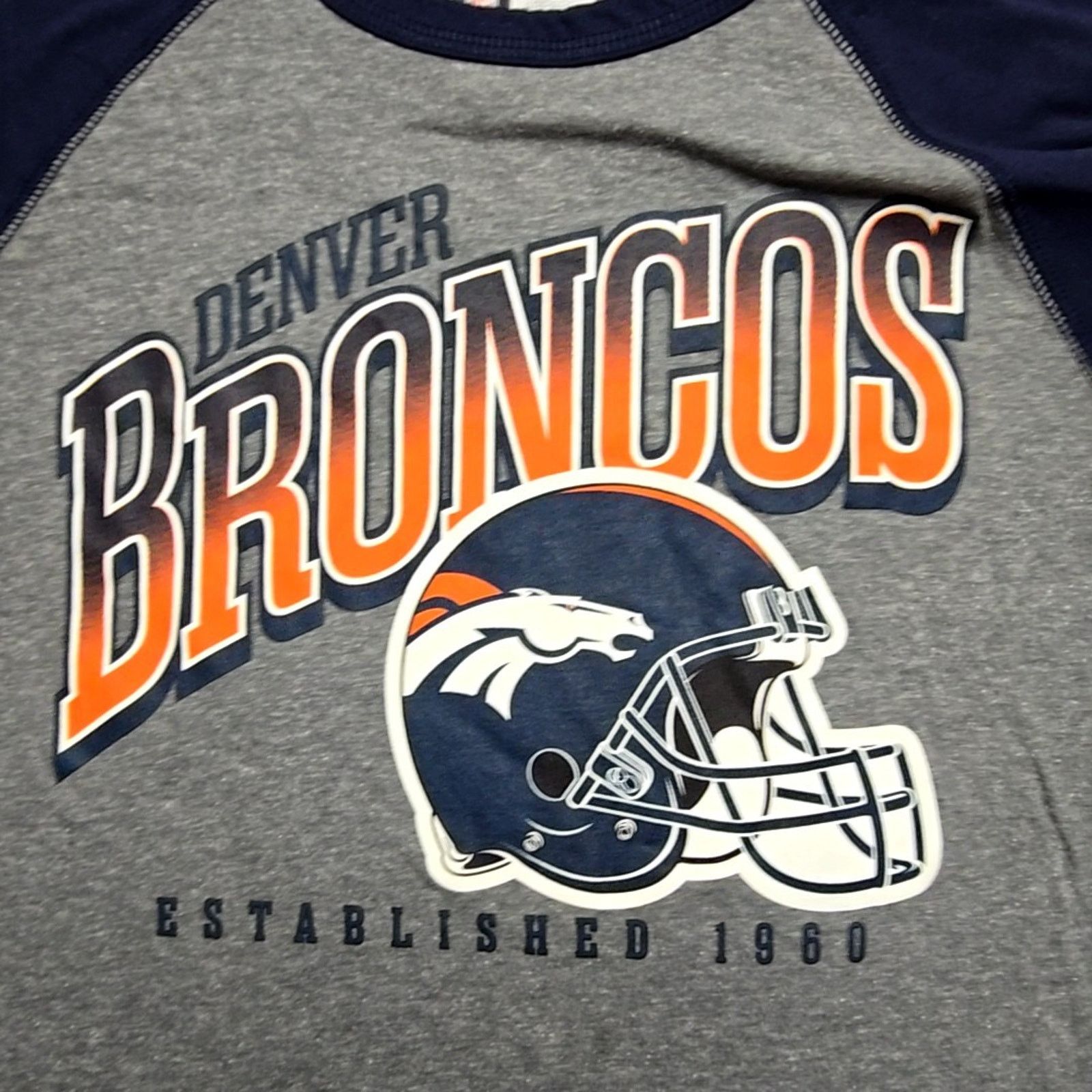 Other Denver Broncos Shirt Graphic Mens XL Grey Blue NFL Tee Size US XL / EU 56 / 4 - 2 Thumbnail
