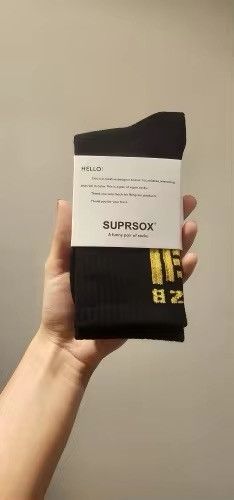 Converse × Happy Socks Hip Hop Chinese Characters Skateboard Cotton Socks (1 pairs) Size ONE SIZE - 5 Thumbnail
