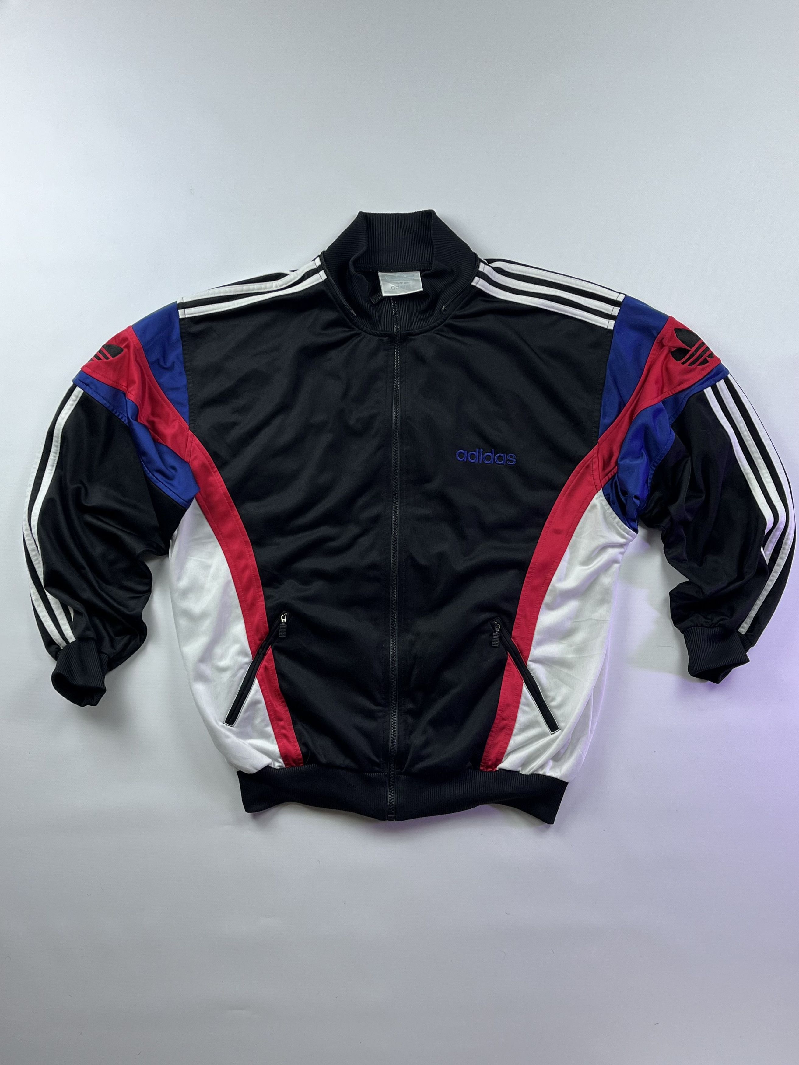 Adidas × Vintage RARE 80s Adidas Vintage Track Jacket Size US L / EU 52-54 / 3 - 2 Thumbnail
