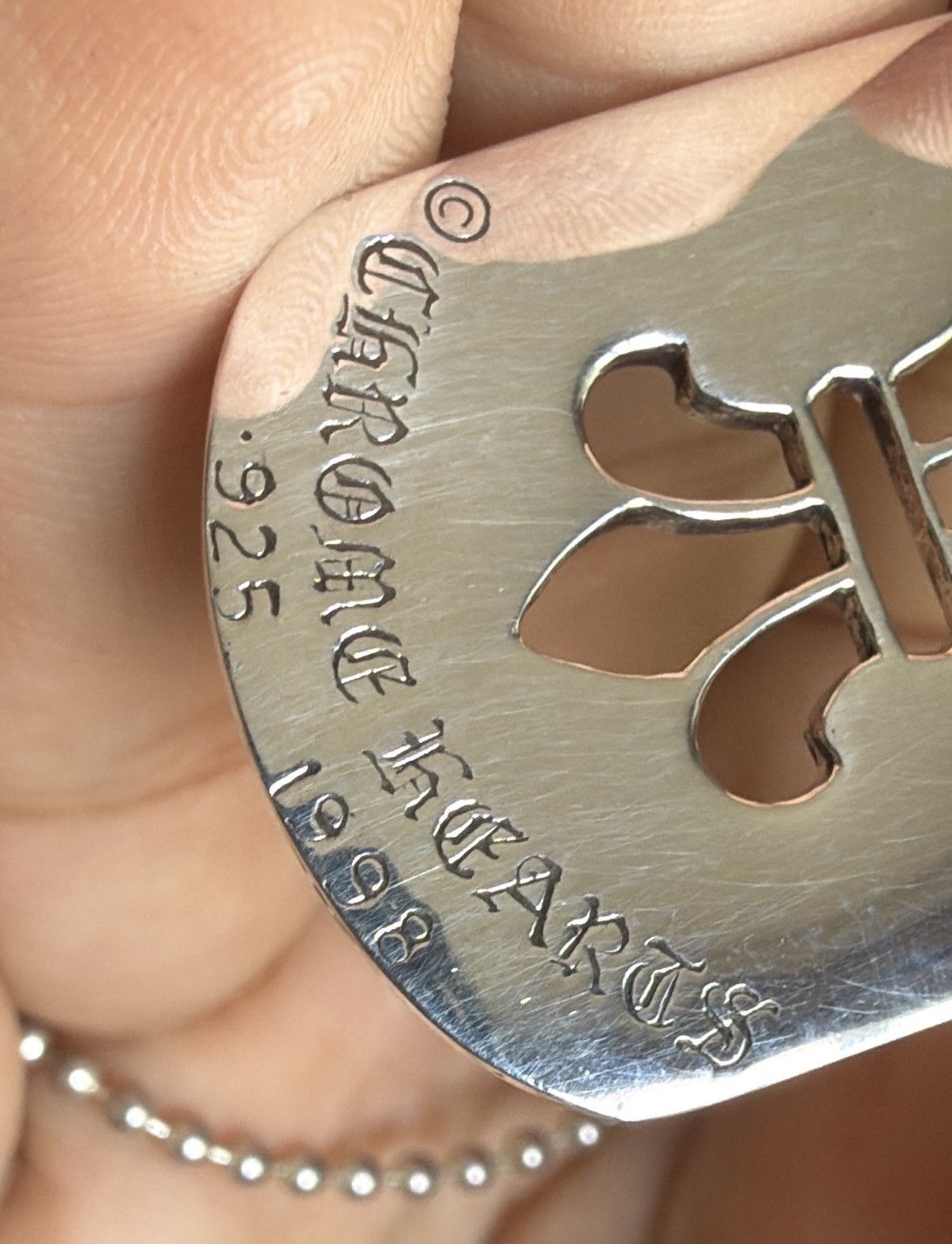 Chrome Hearts Chrome Hearts Fleur Dog Tag Size ONE SIZE - 7 Thumbnail