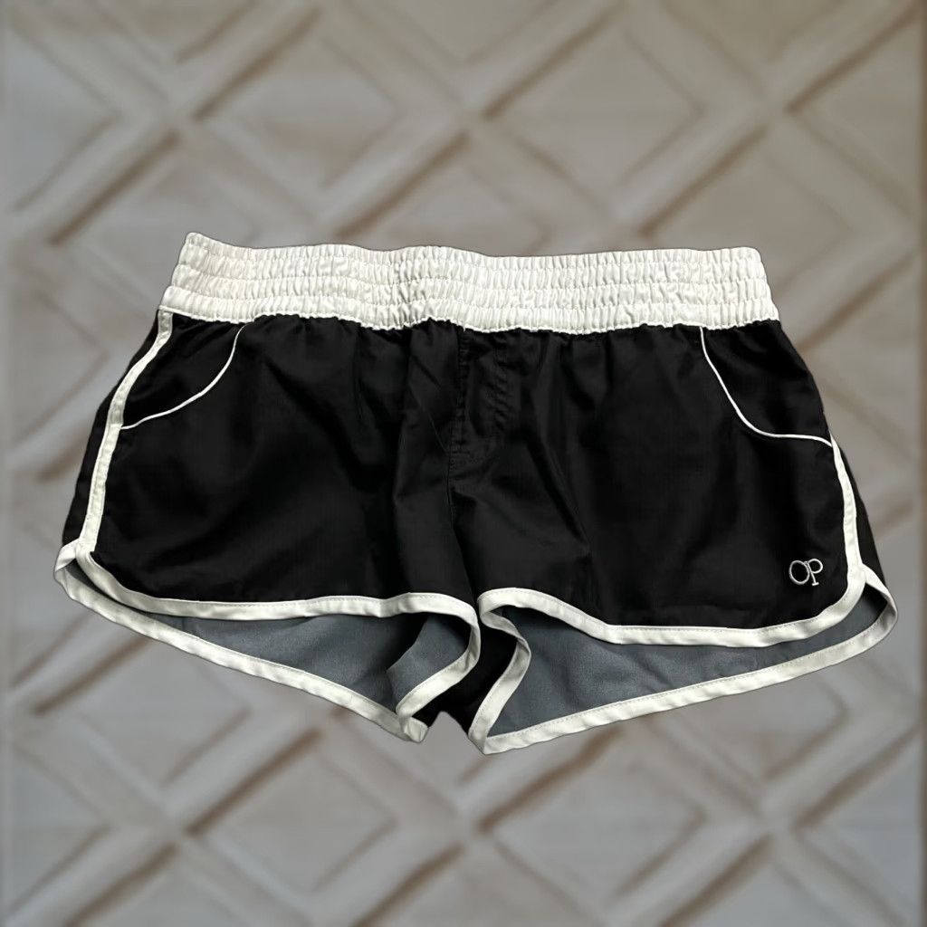 Ocean Pacific Ocean Pacific Active Shorts Women M Black Elastic Athletic Running Gym 29x2 Size 32" / US 10 / IT 46 - 1 Thumbnail