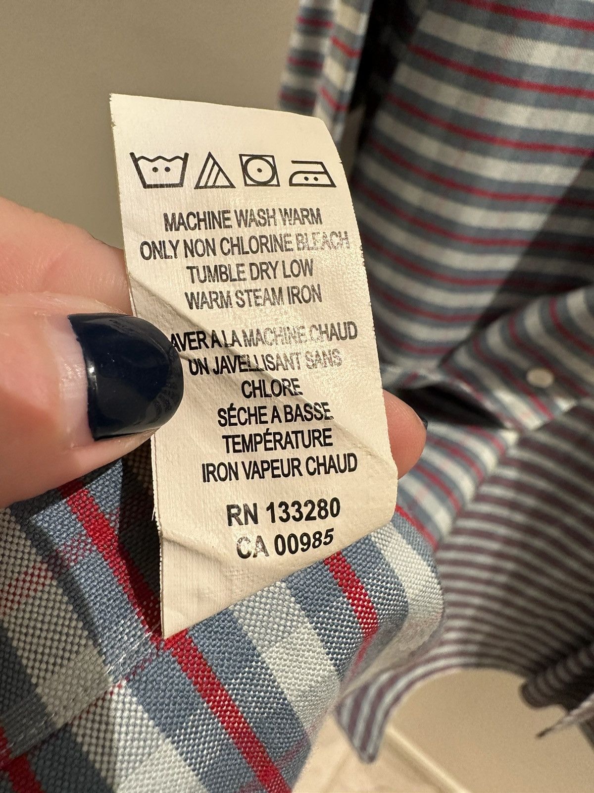 Thom Browne Thom Browne Button up - size 3 (large) Size US L / EU 52-54 / 3 - 7 Thumbnail