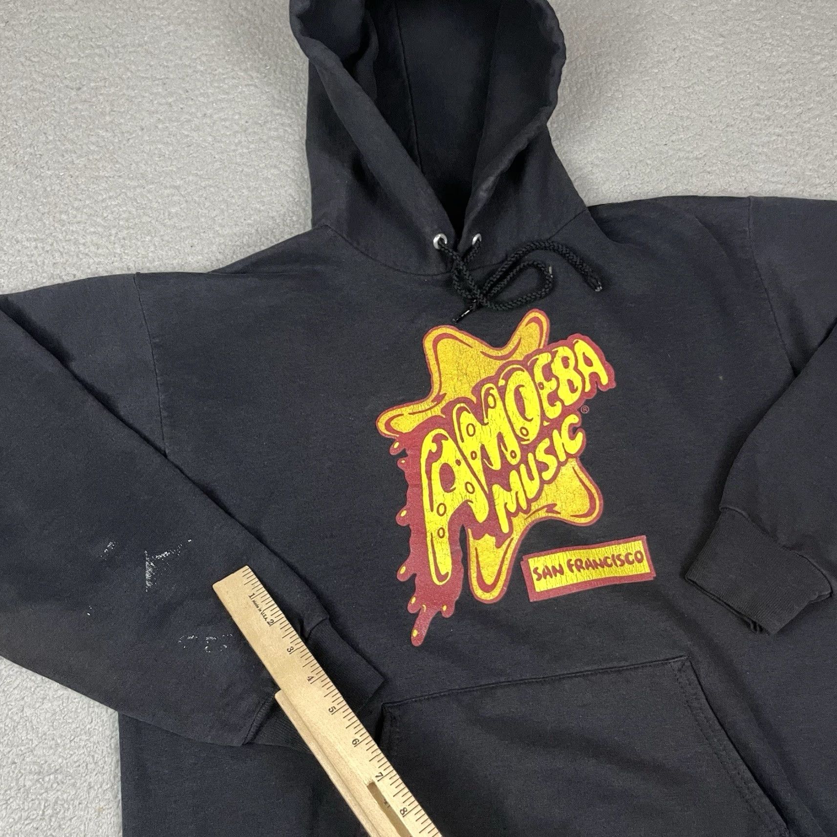 Vintage VINTAGE Amoeba Music Hoodie Adult XL Green 90s Music Pullover Amoeba Sweatshirt Men Size US XL / EU 56 / 4 - 6 Thumbnail