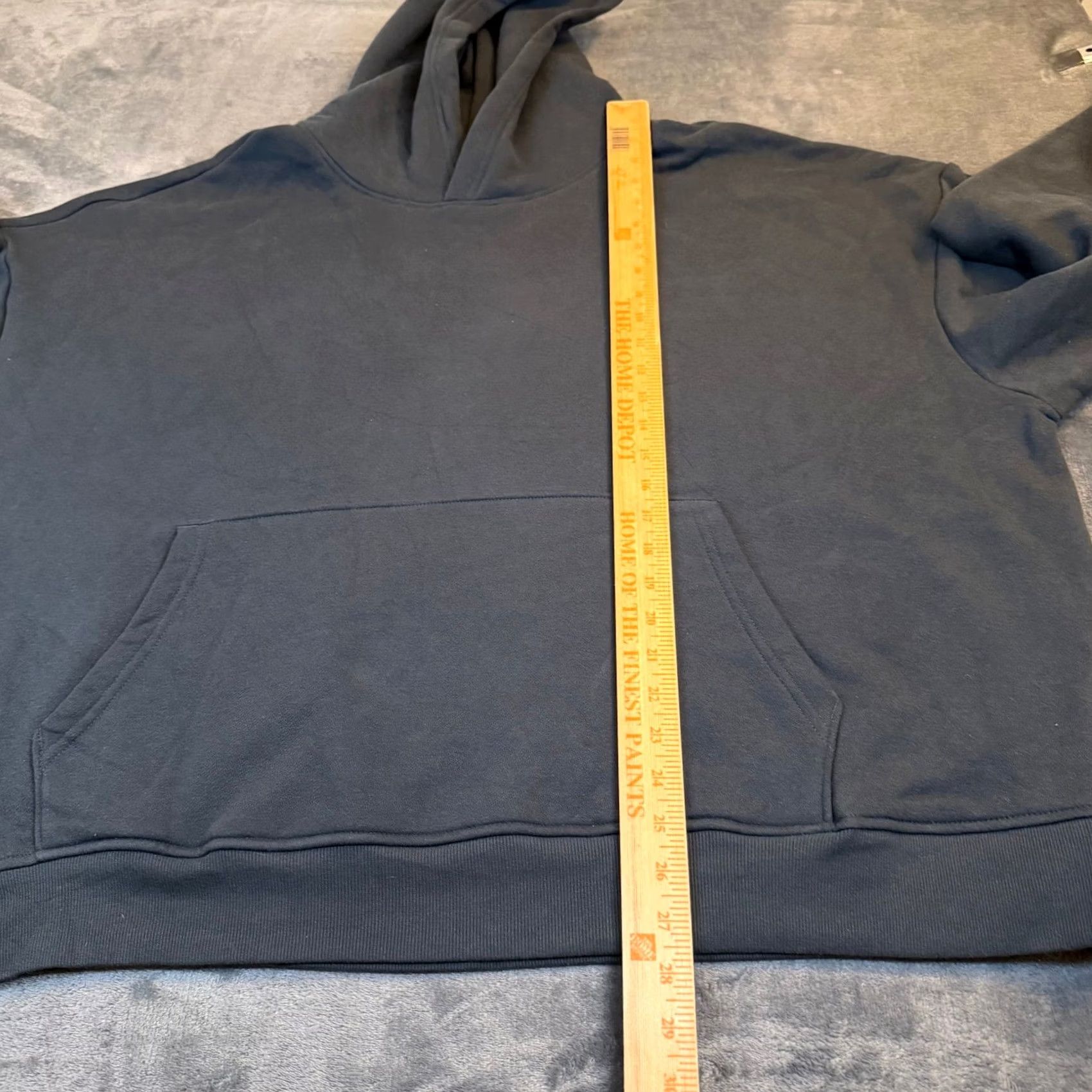 Vintage Original Use Fleece Pullover Hoodie Mens XXL Black Oversized Pocket Size US XXL / EU 58 / 5 - 7 Thumbnail