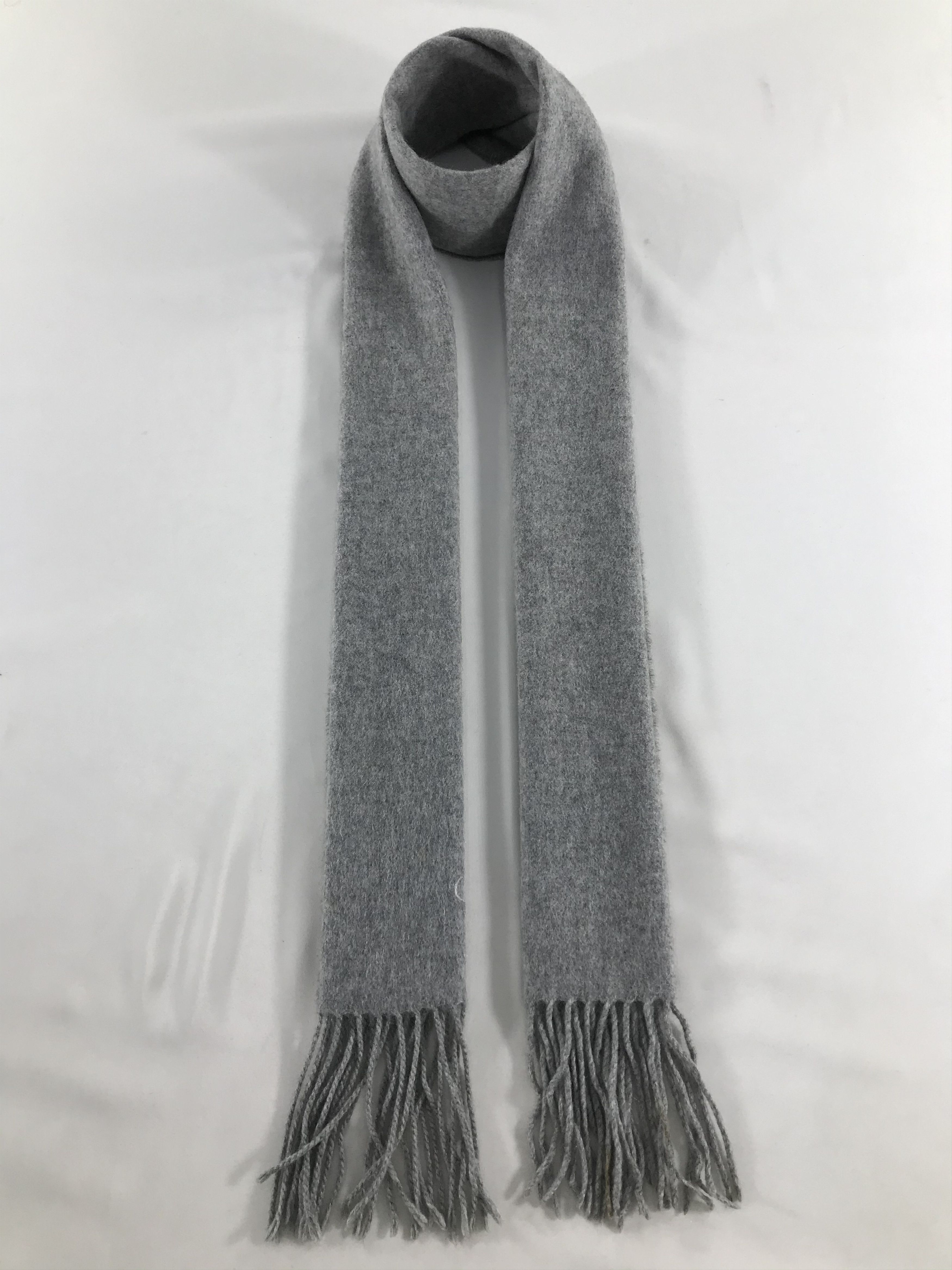 Vintage Chloe Grey Cashmere Scarf Muffler V420 Size ONE SIZE - 1 Thumbnail