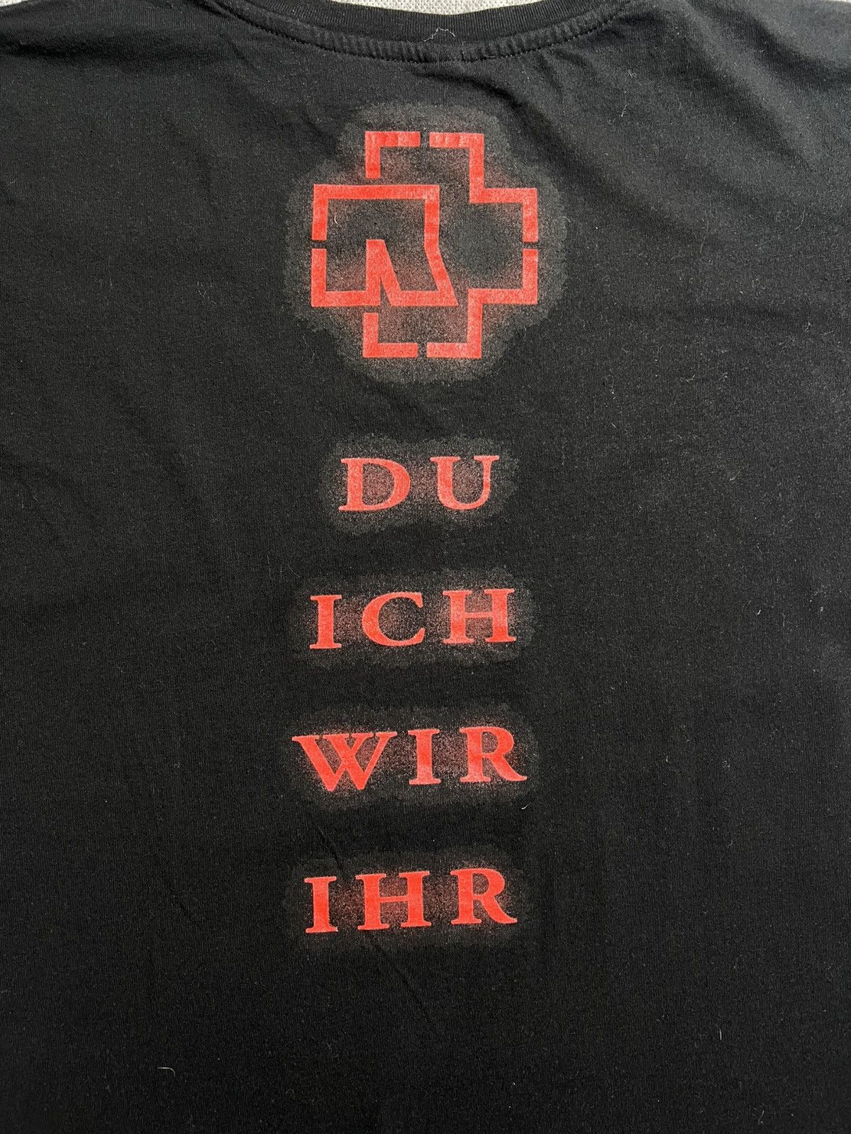 Band Tees Rammstein Du Ich Wir Ihr Metal Rock Band T-Shirt Size M Size US M / EU 48-50 / 2 - 5 Thumbnail