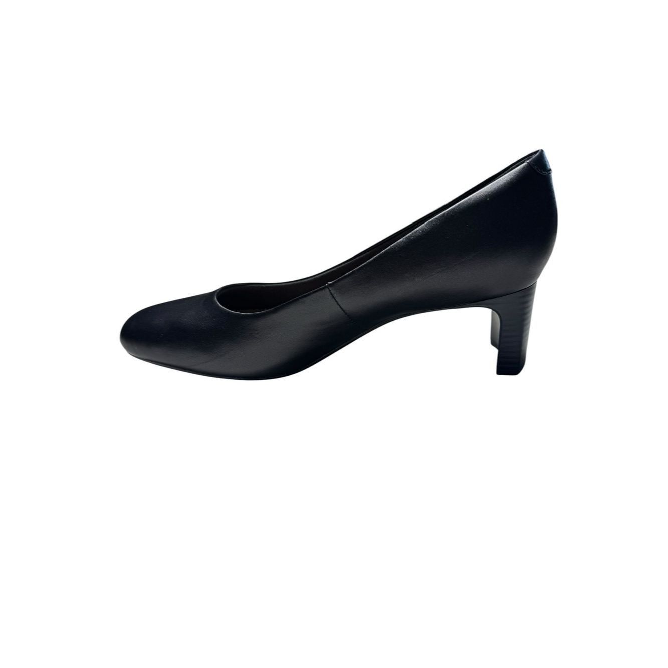 Clarks NWT New Clarks Kyndall Iris Leather Pump Shoes Size 10 Wide Size US 10 / IT 40 - 3 Thumbnail