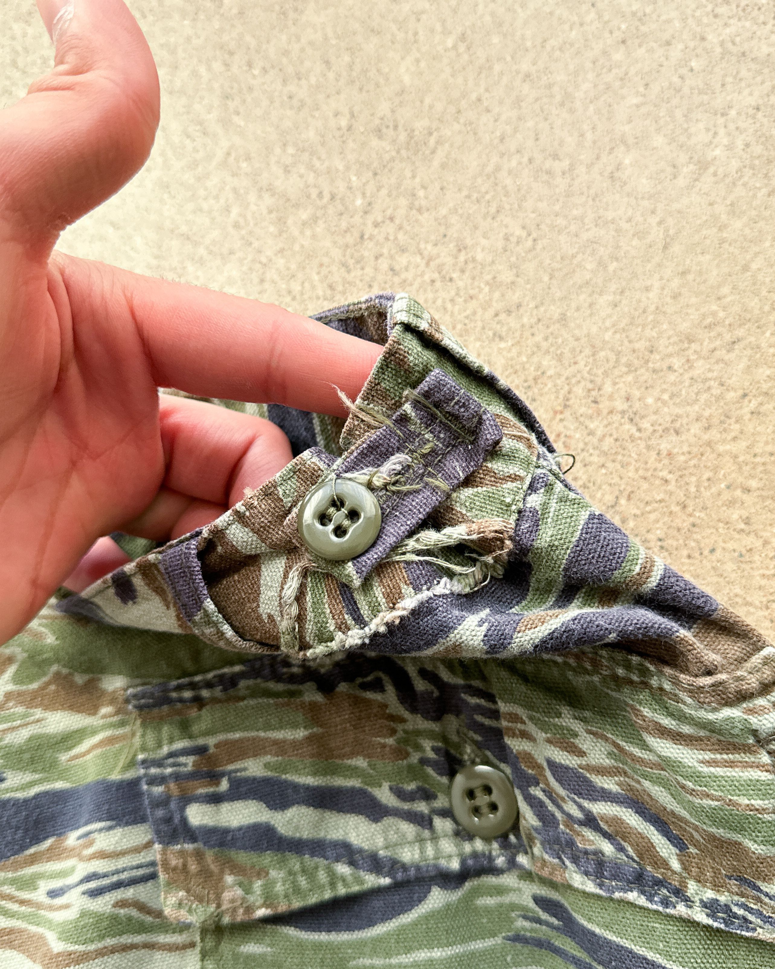 Vintage Vintage 1960s US Army Tiger Stripe Camo Pants Vietnam Era Size US 40 / EU 56 - 6 Thumbnail