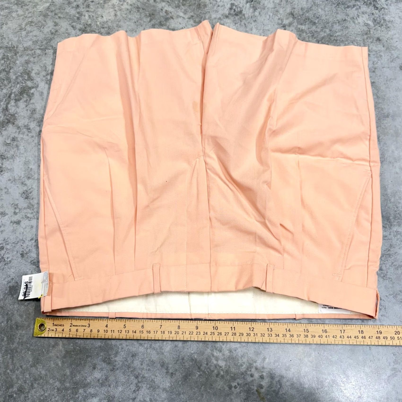 Vintage VINTAGE Newport Bay Shorts Mens 38 Orange Pleated Chino Made In USA Summer Size US 38 / EU 54 - 7 Thumbnail