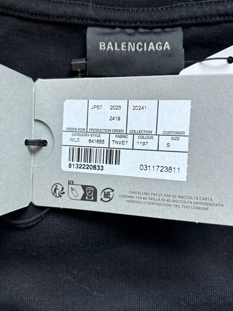 Balenciaga Balenciaga Monogrammed sport crewneck pullover short sleev Size S / US 4 / IT 40 - 4 Thumbnail