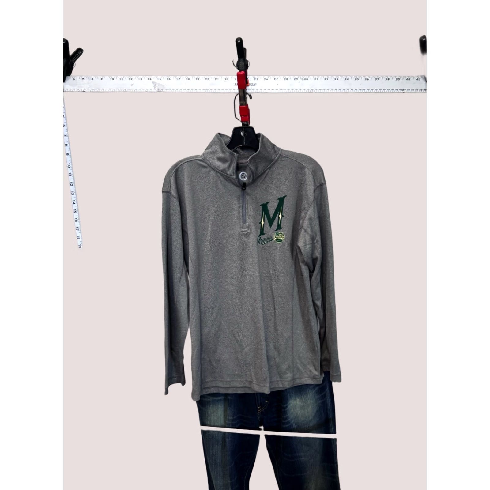 NHL NHL Minnesota Wild Stadium SHIRT Small S Mens Multicolor Long Sleeve Casual Sports Fan Gear Size US S / EU 44-46 / 1 - 1 Thumbnail