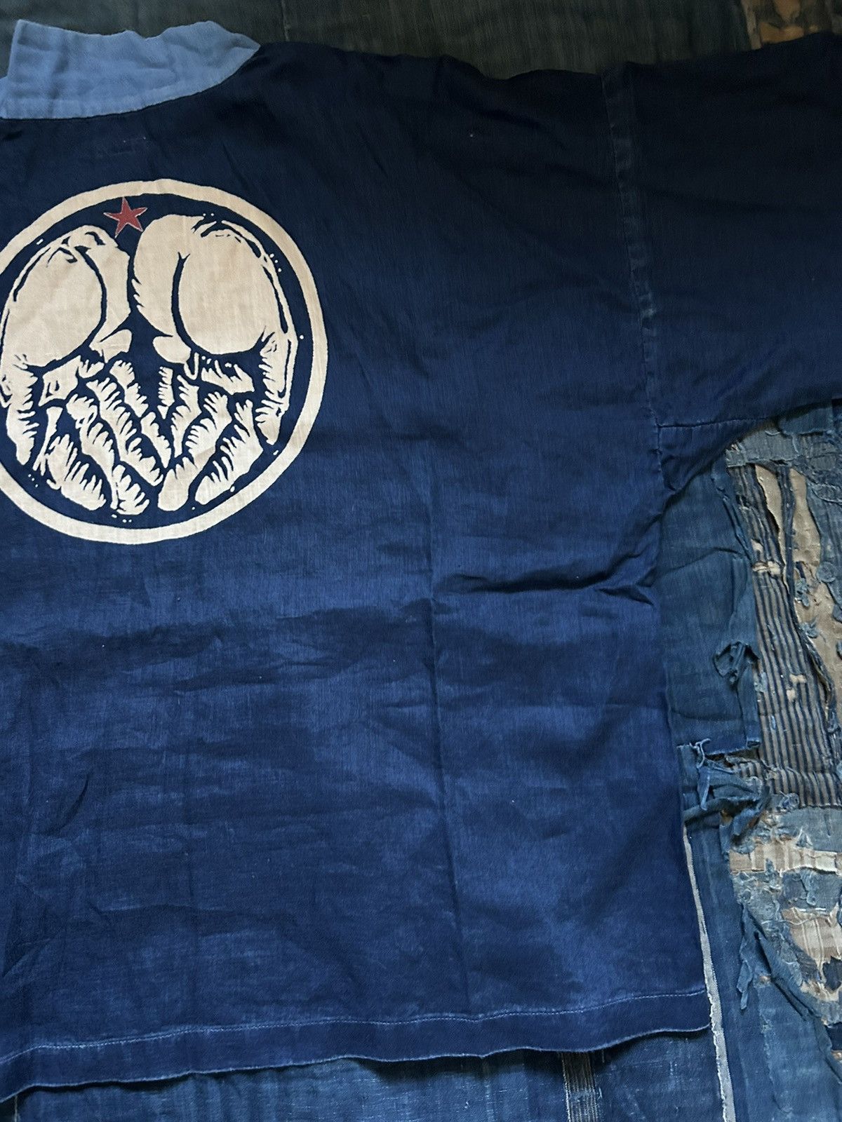 Kapital × Kapital Kountry Kapital indigo blue hands kimono shirt Kakashi shirt Size US L / EU 52-54 / 3 - 7 Thumbnail