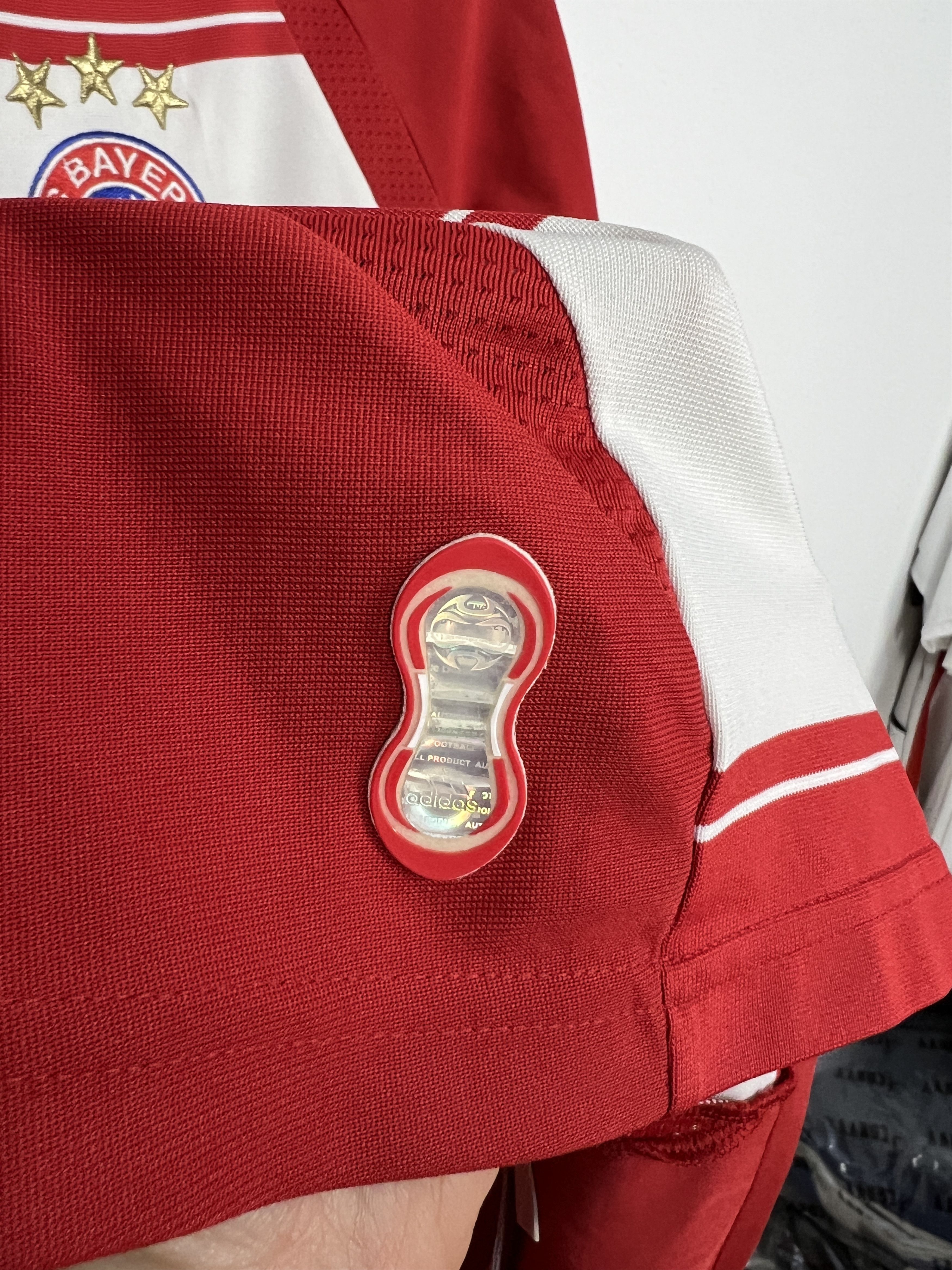 Adidas Bayern Munich Home football shirt 2007 Soccer Jersey Trikot Size US S / EU 44-46 / 1 - 5 Thumbnail
