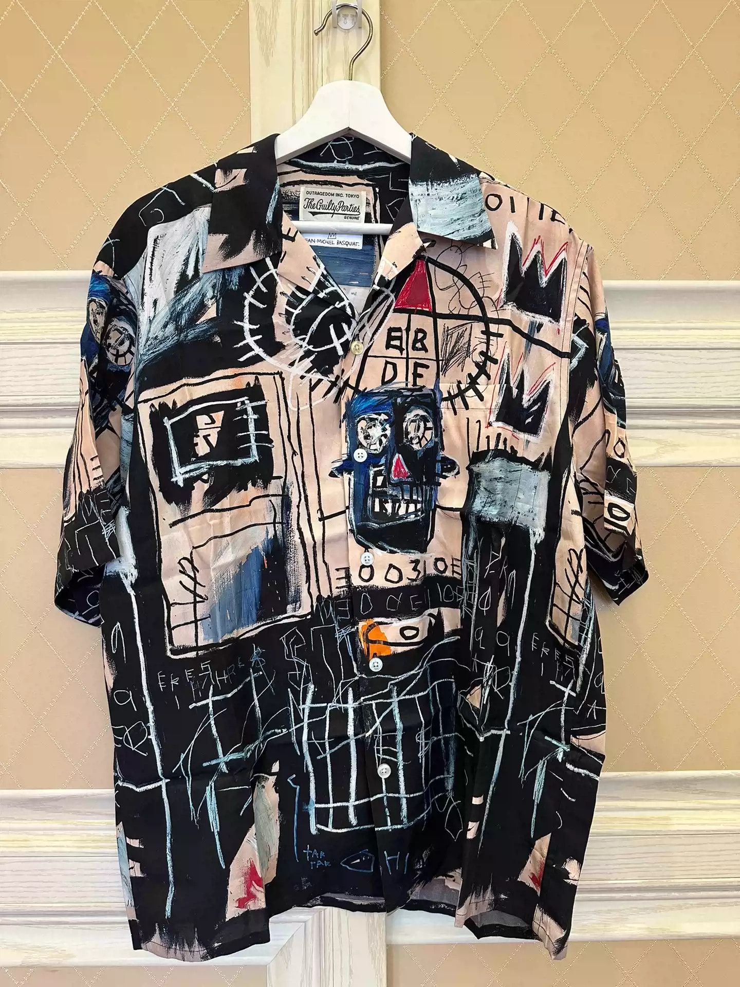 Wacko Maria Basquiat Floral Shirt