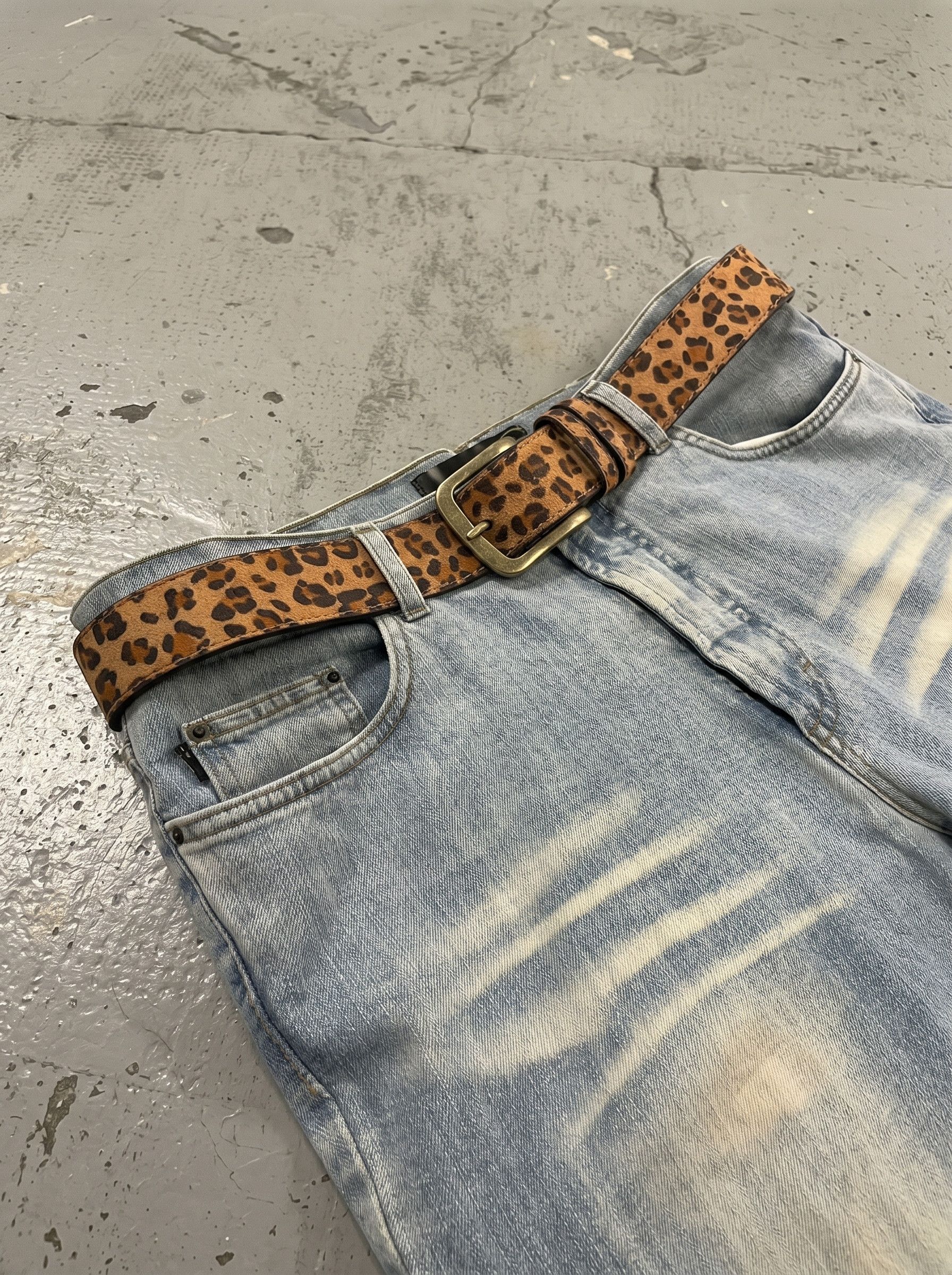 Other Cheetah Print Western Belt Y2K Size ONE SIZE - 8 Thumbnail