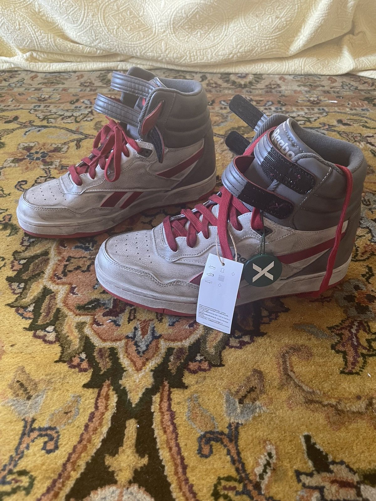 Reebok Reebok ALIEN: ROMULUS collab hi-top sneakers Size US 9 / EU 42 - 5 Thumbnail