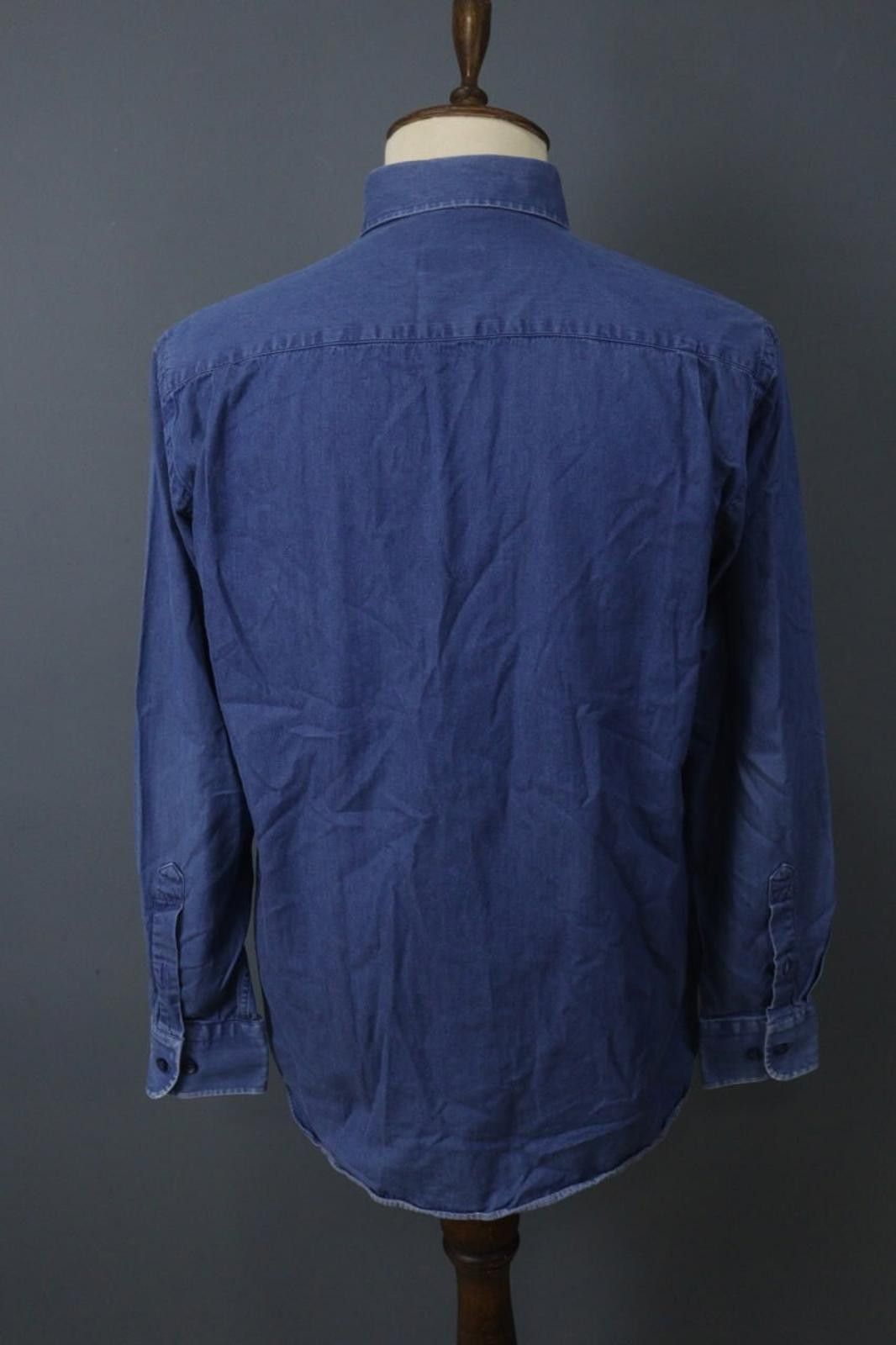 Paul & Shark Paul & Shark Blue Collared Fit Button Front Shirt Size 39 Size US M / EU 48-50 / 2 - 8 Thumbnail