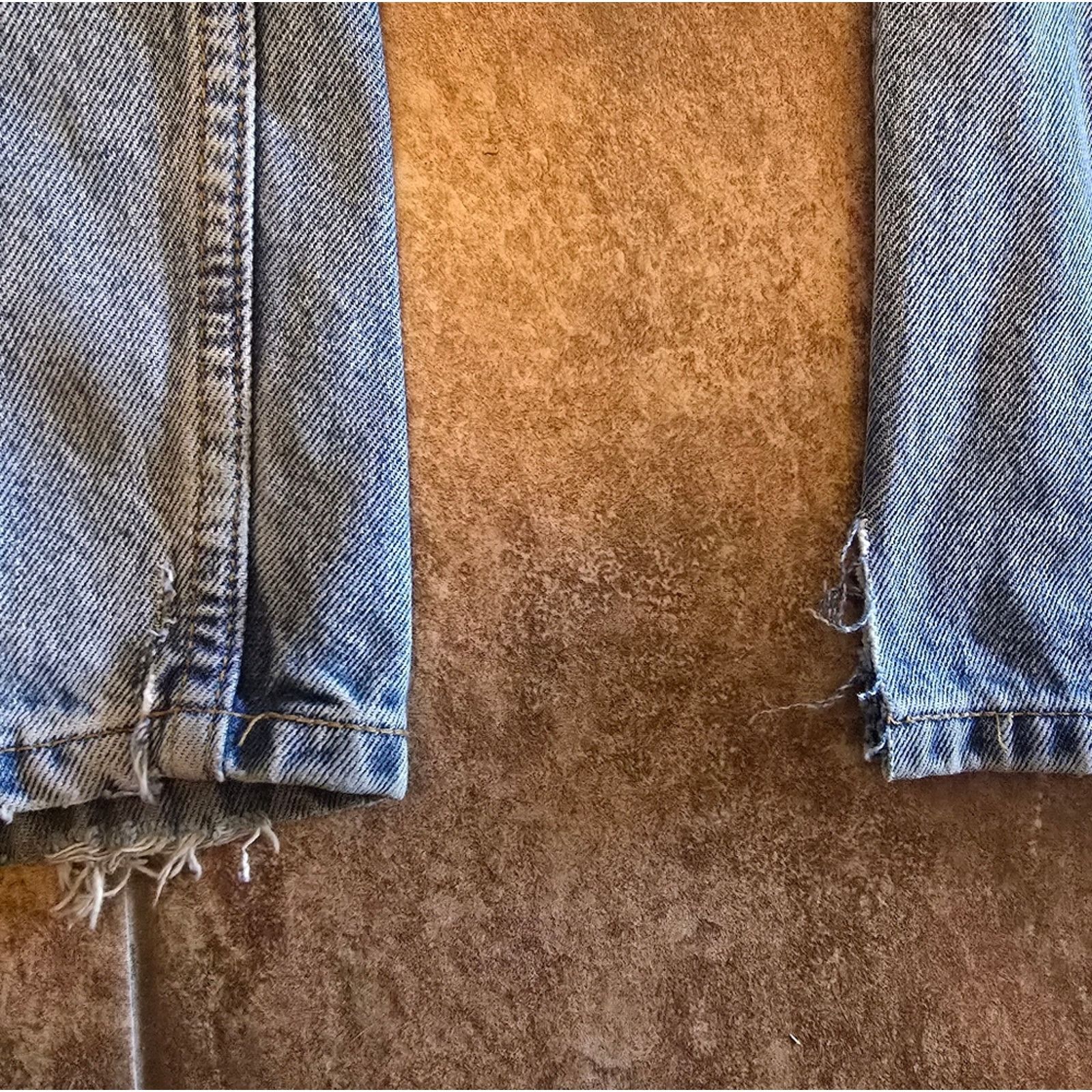 Levi's Light Denim | LEVI | 505 Straight Jean Size US 33 - 3 Thumbnail