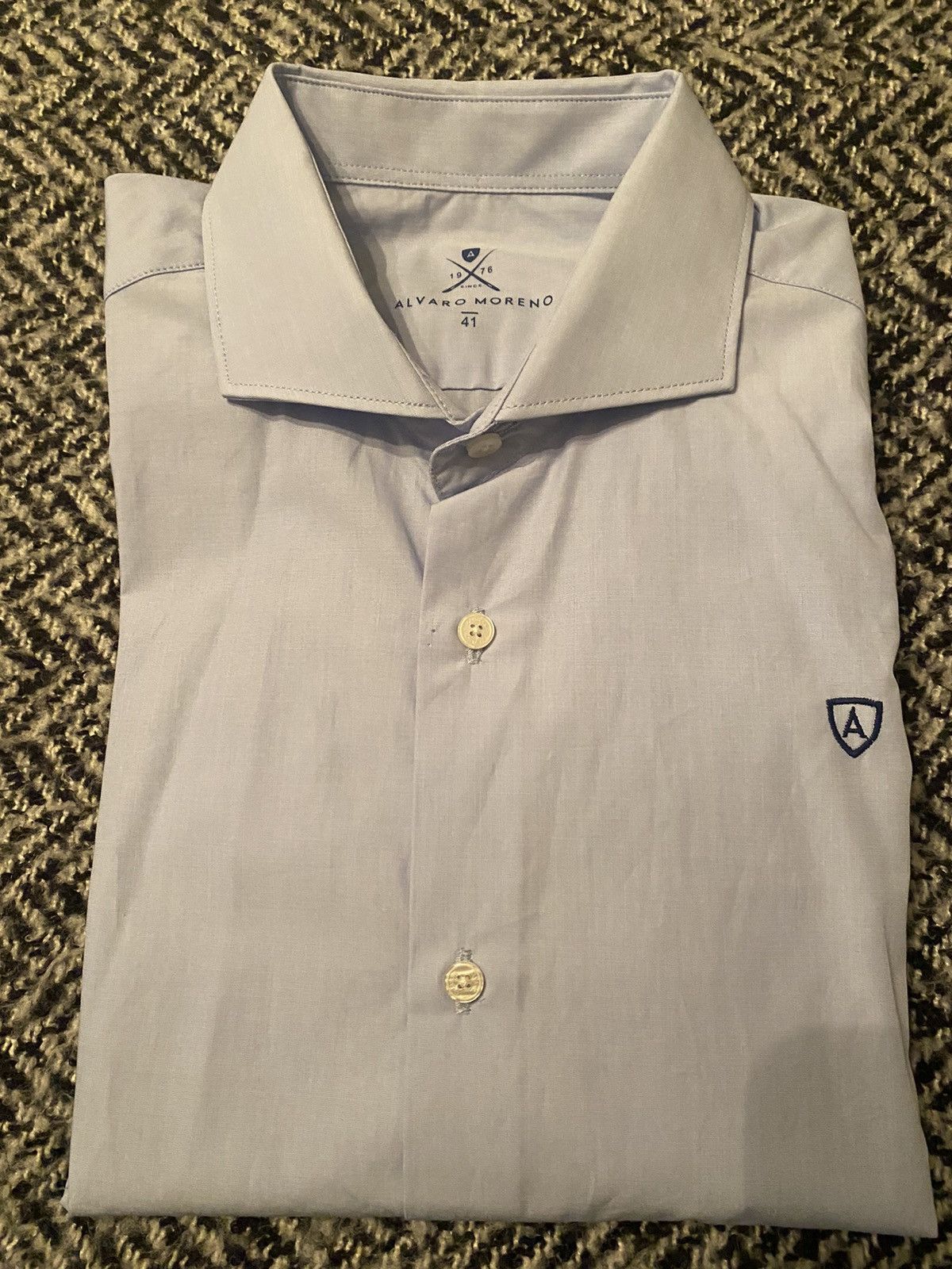 Other Alvaro Moreno -Spain - Shirt -M- Sz 41 BRAND NEW Size US M / EU 48-50 / 2 - 2 Thumbnail