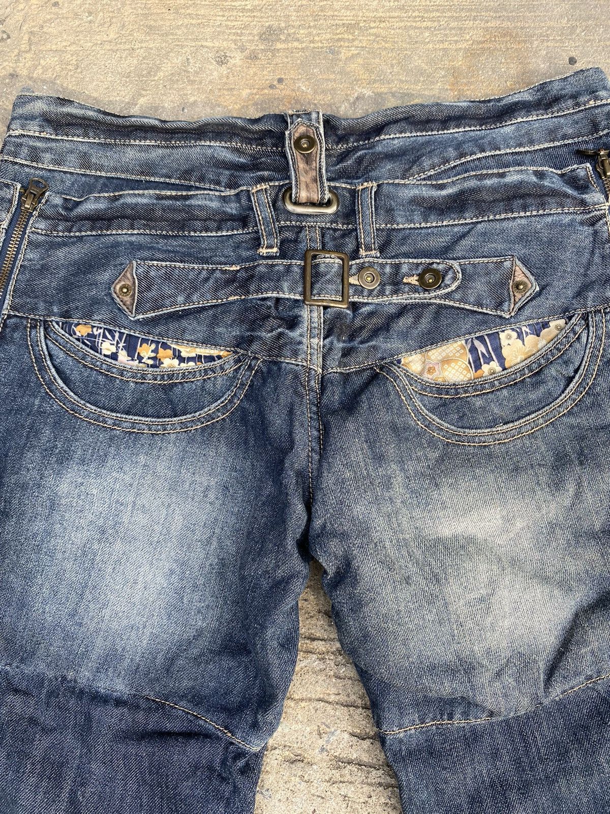 GOSTAR DE FUGA 🔥 PPFM POCKETS DOUBLE LAYER WAIST BUCKLE BACK Size US 34 / EU 50 - 13 Thumbnail