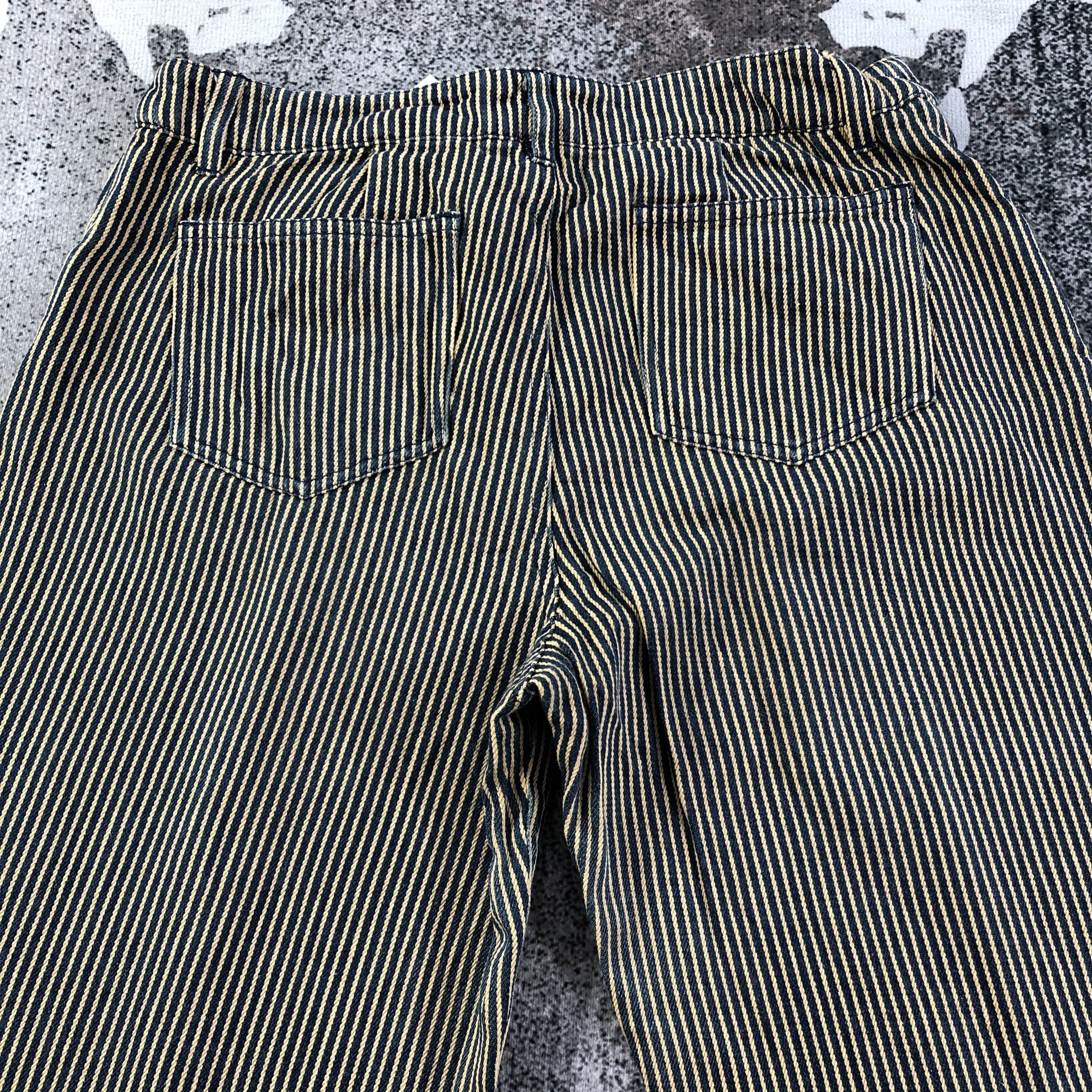 Japanese Brand Japanese Brand Tamtaman Jeans Hikory Baggy Denim KJ1552 Size 28" / US 6 / IT 42 - 4 Thumbnail