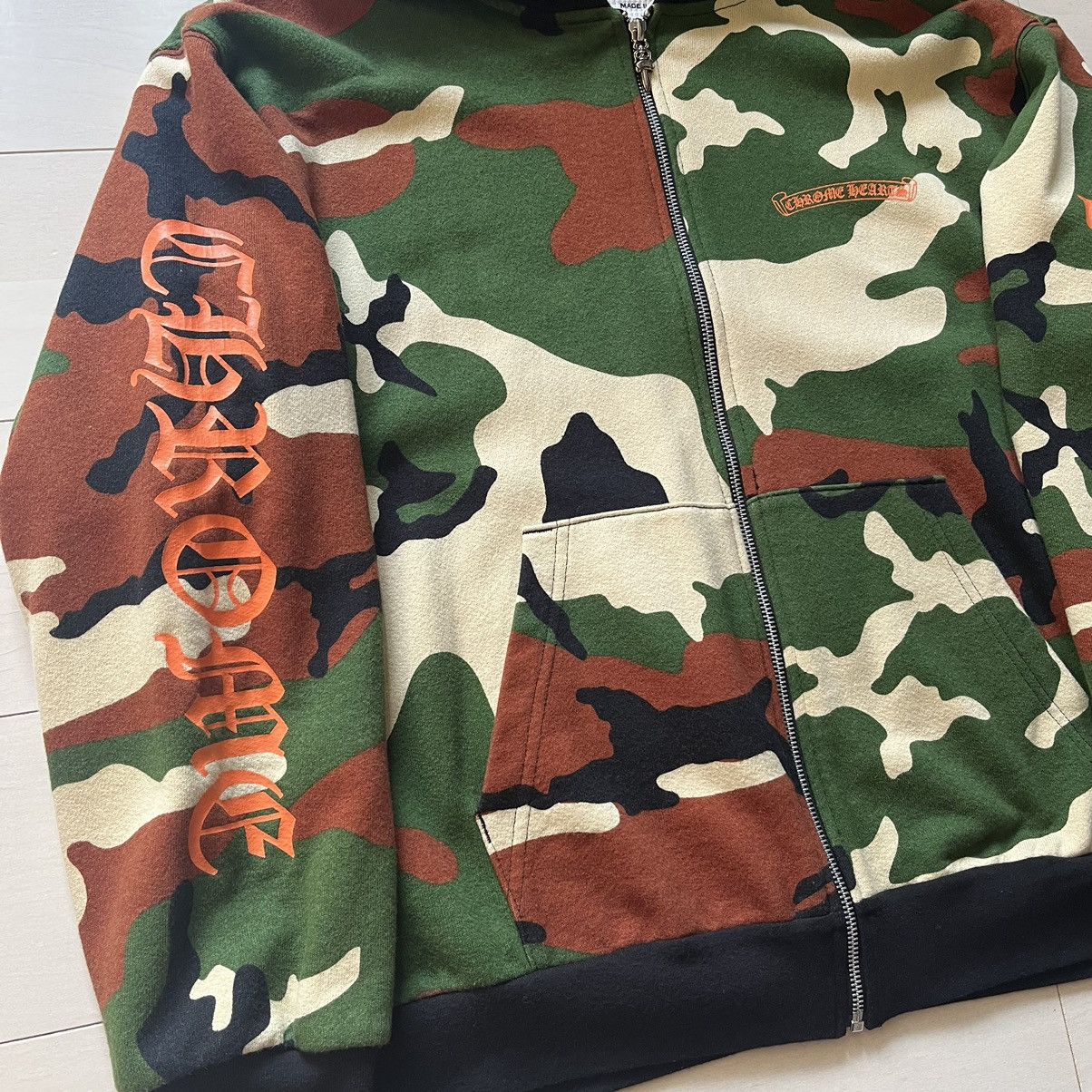 Chrome Hearts Chrome Hearts Matty Boy camo dagger zip hoodie stk size L Size US L / EU 52-54 / 3 - 5 Thumbnail