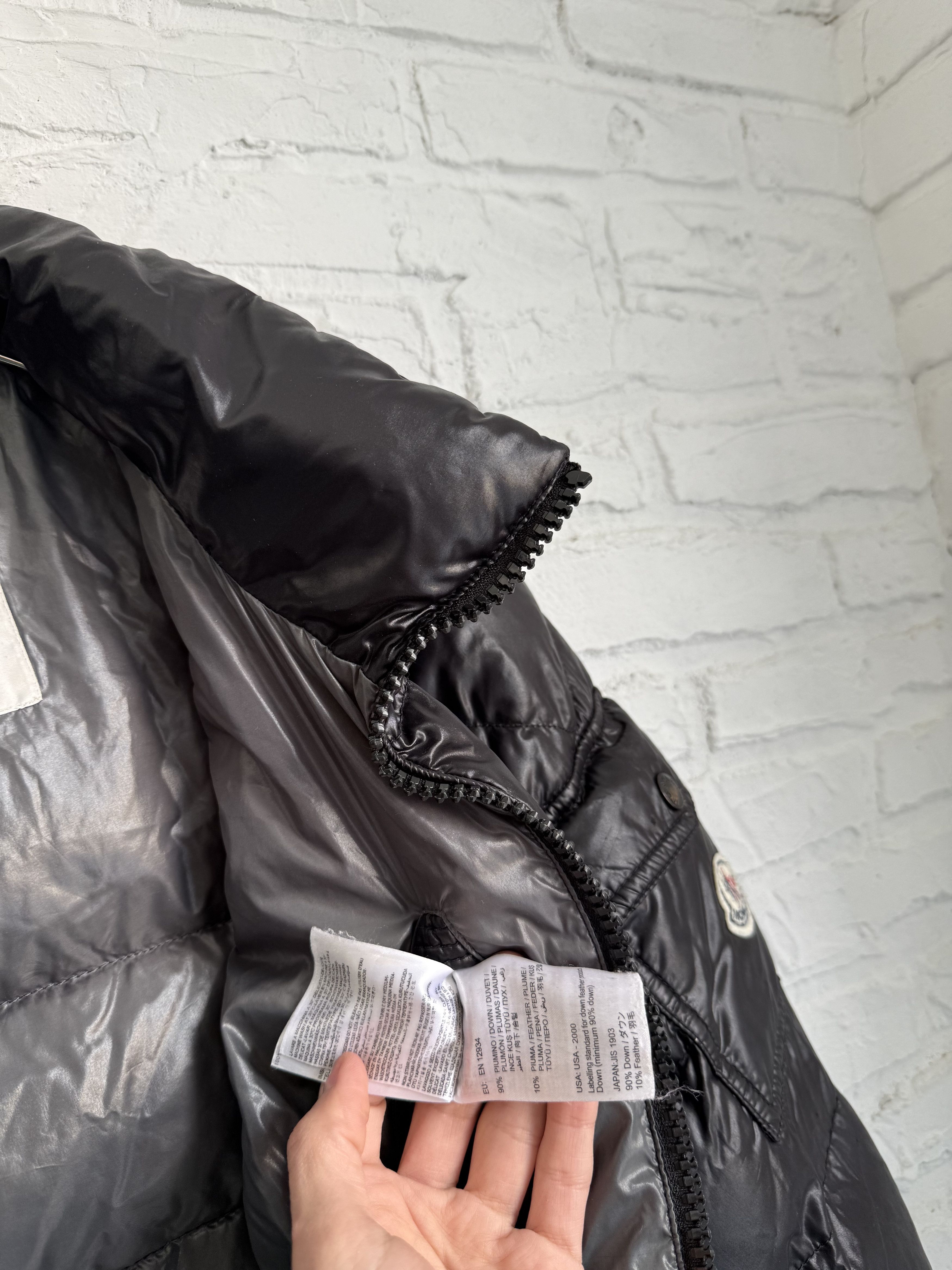 Moncler Moncler Maya Giubbotto Black Glossy Puffer jacket Size US S / EU 44-46 / 1 - 9 Thumbnail