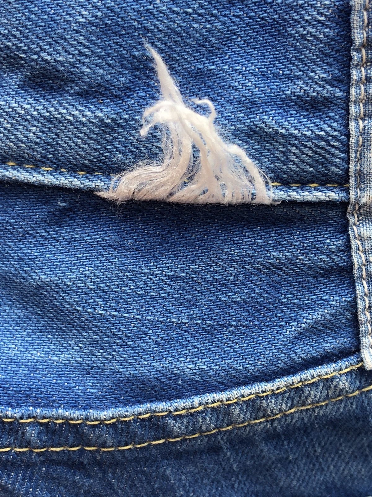Japanese Brand Sunny Sports Distressed Jeans Size US 33 - 13 Thumbnail