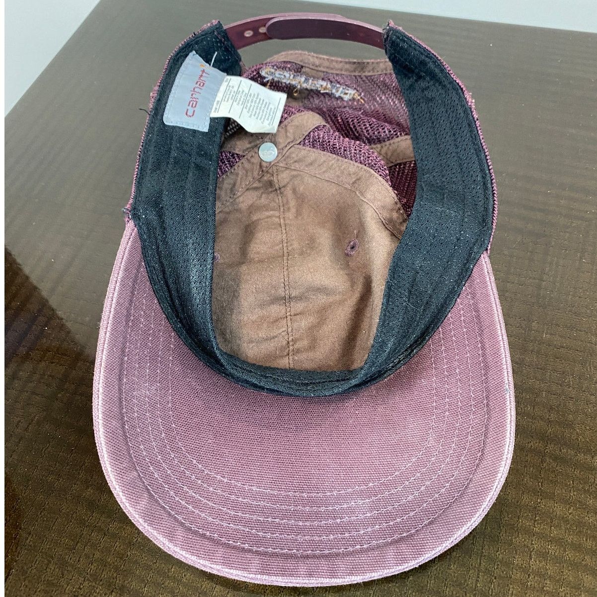 Carhartt Carhartt Mesh Trucker Snapback Adjustable Hat O/S Size ONE SIZE - 8 Thumbnail