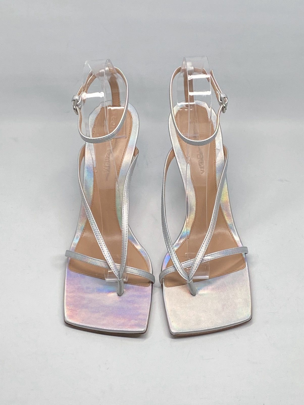 Bottega Veneta Bottega Veneta Leather Strappy Thong Sandals size 37.5 Size US 7.5 / IT 37.5 - 3 Thumbnail