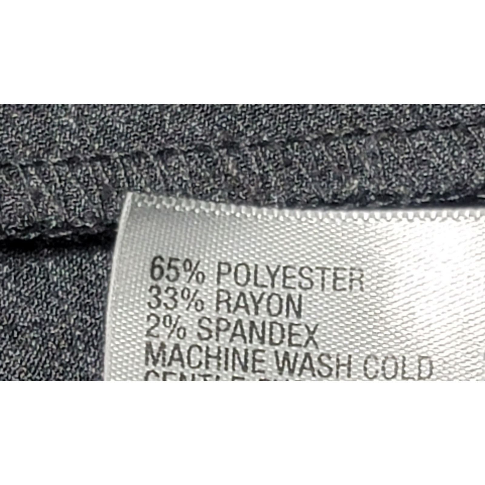Other Worthington Charcoal Pinstripe Pleated Front Pants 14 Size 36" / US 14 / IT 50 - 4 Thumbnail