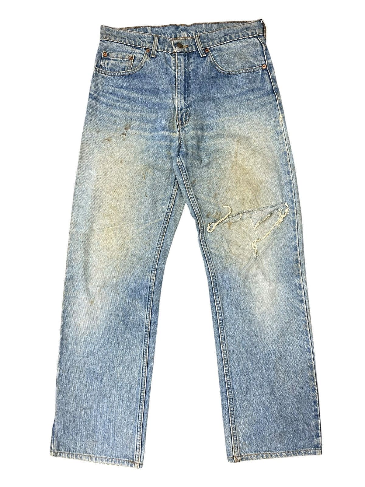 Levi's Vintage Levi’s 515 Distressed Jeans Straigt Cut Size US 32 / EU 48 - 1 Thumbnail
