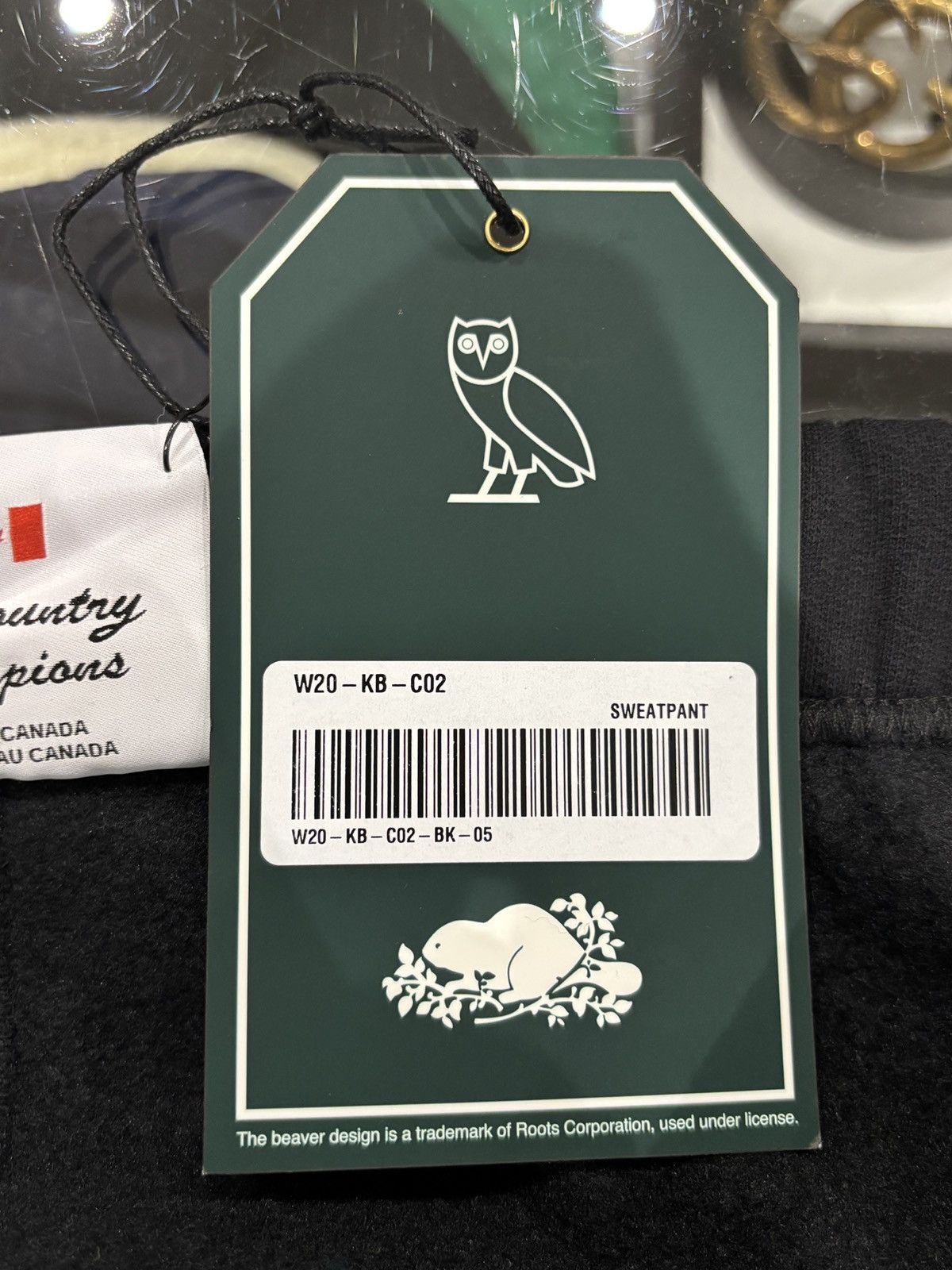 October's Very Own OVO x Roots All Country Sweatpants Black Size: XL Size US 36 / EU 52 - 5 Thumbnail