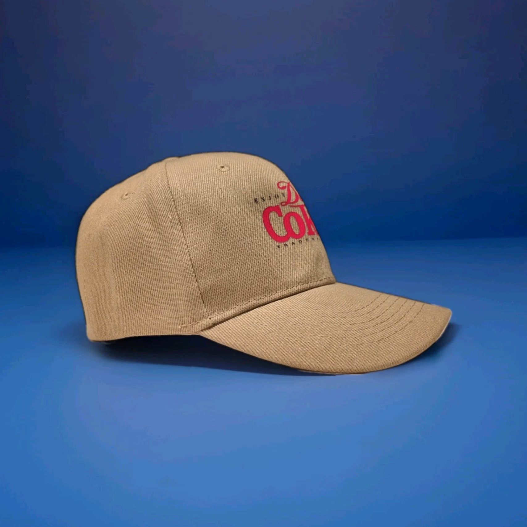 Vintage DIET COKE Coca-Cola Baseball Cap Hat Adjustable One Size Cotton Canvas Brown Tan Logo Men UV Protection Casual Cap Size ONE SIZE - 4 Thumbnail