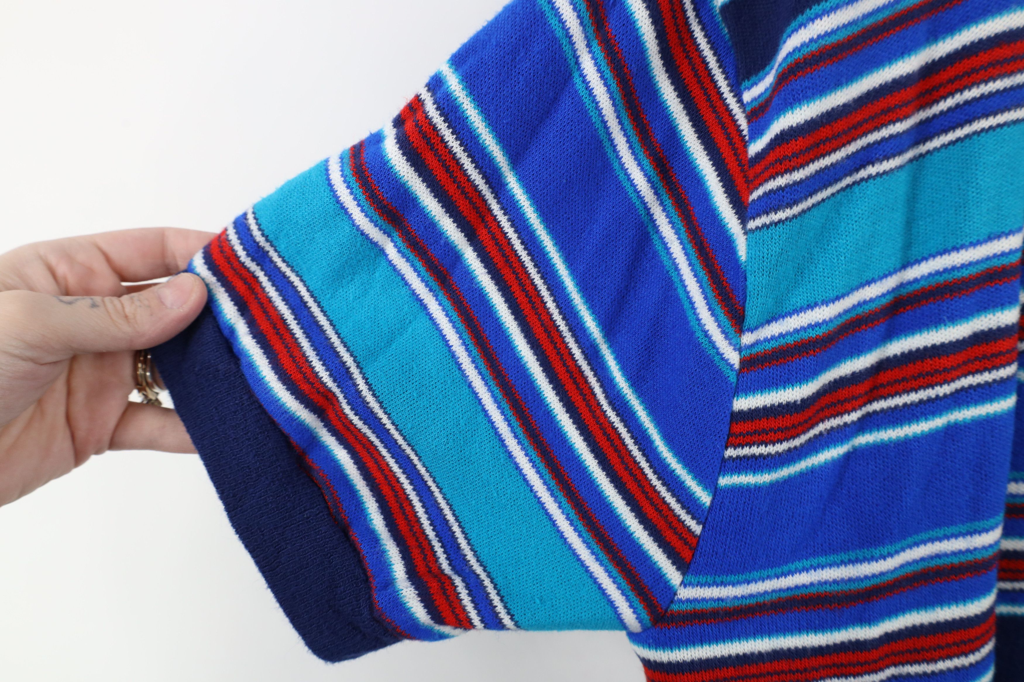 Vintage Vintage 60s 70s Streetwear Knit Short Sleeve Sweater USA Size US L / EU 52-54 / 3 - 6 Thumbnail